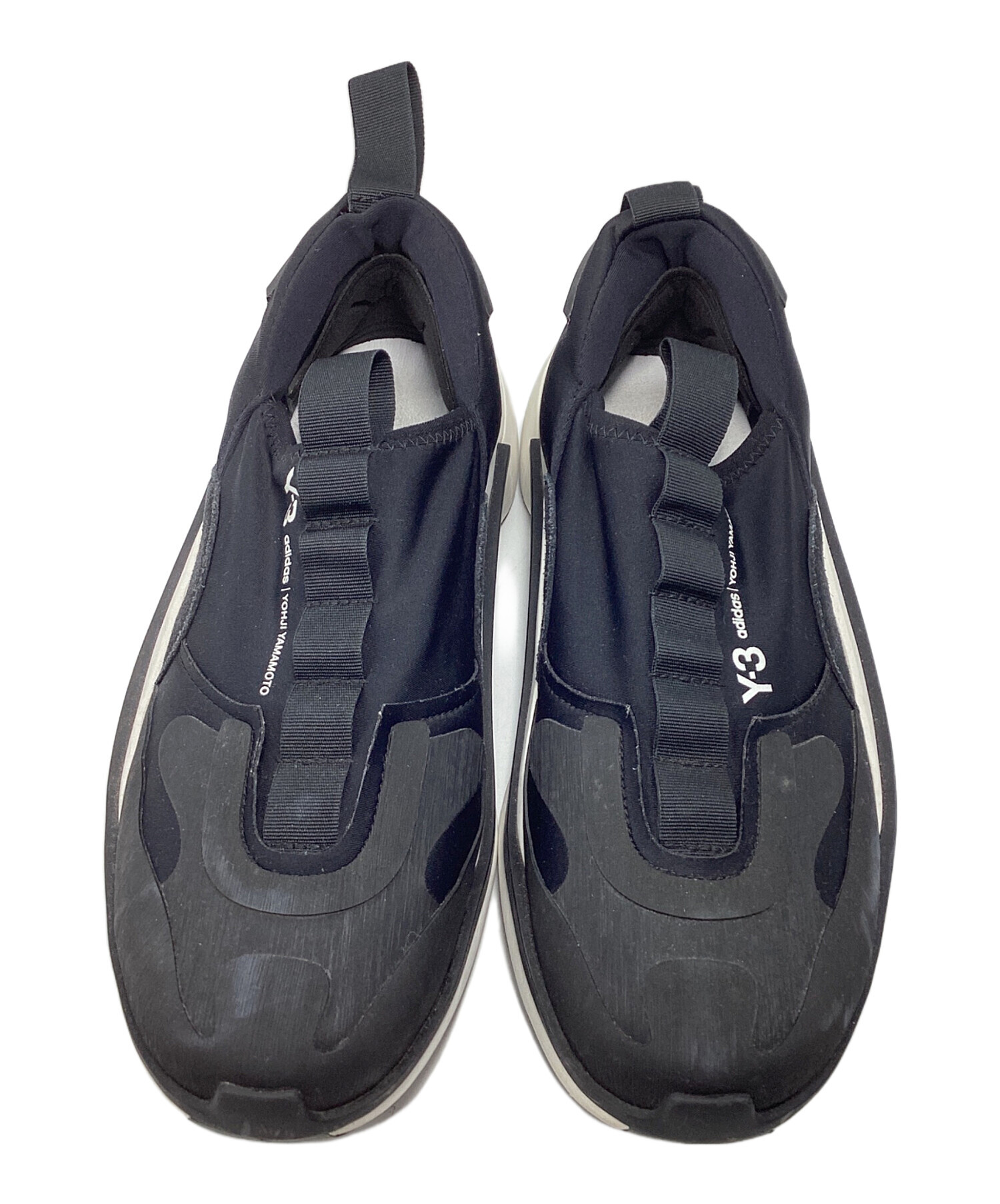 中古・古着通販】Y-3 (ワイスリー) QISAN COZY スリッポン ブラック 