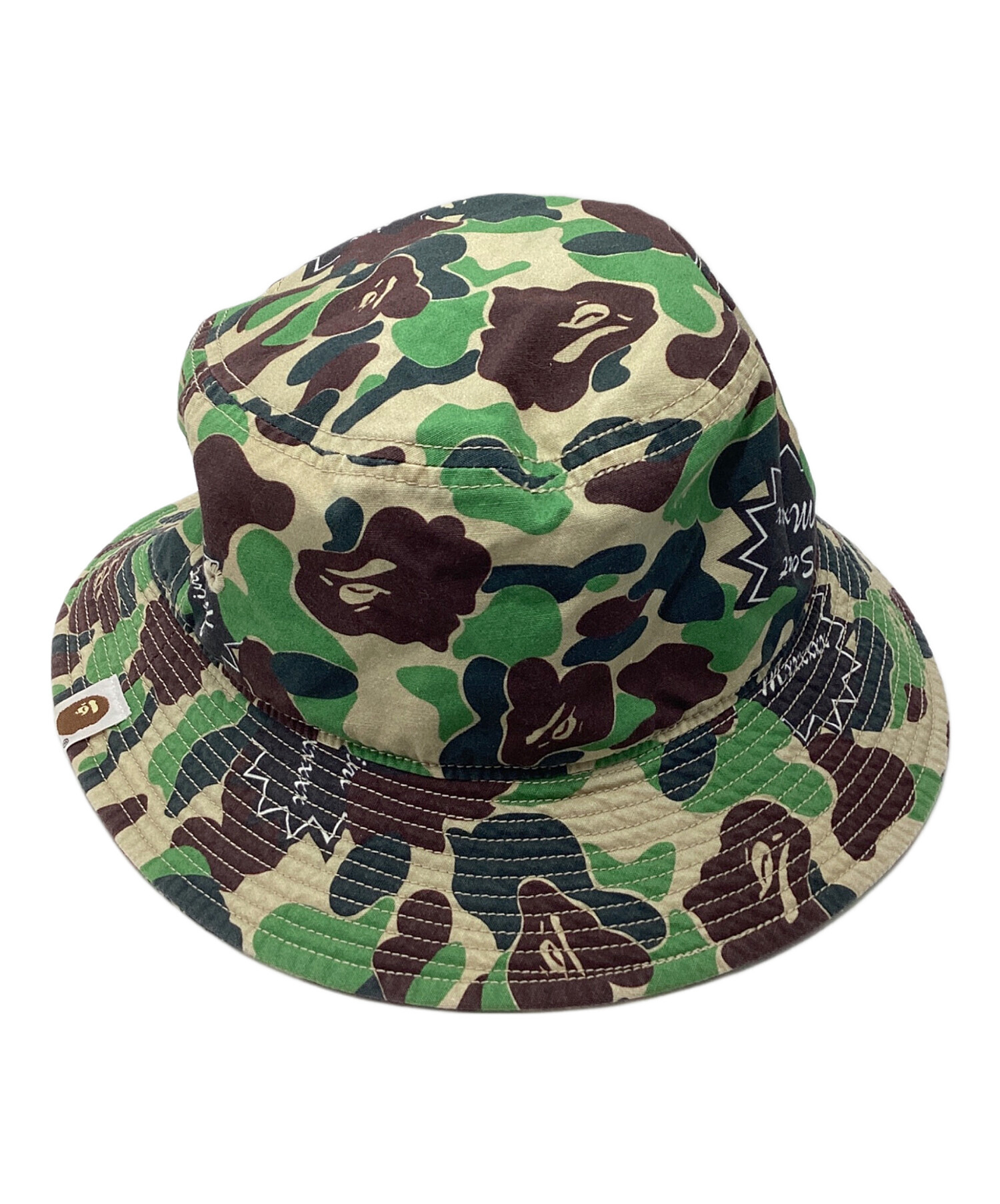 【A BATHING APE】カモフラージュ バケットハット 中古・古着通販】SAINT MICHAEL (セントマイケル) A BATHING APE (ア