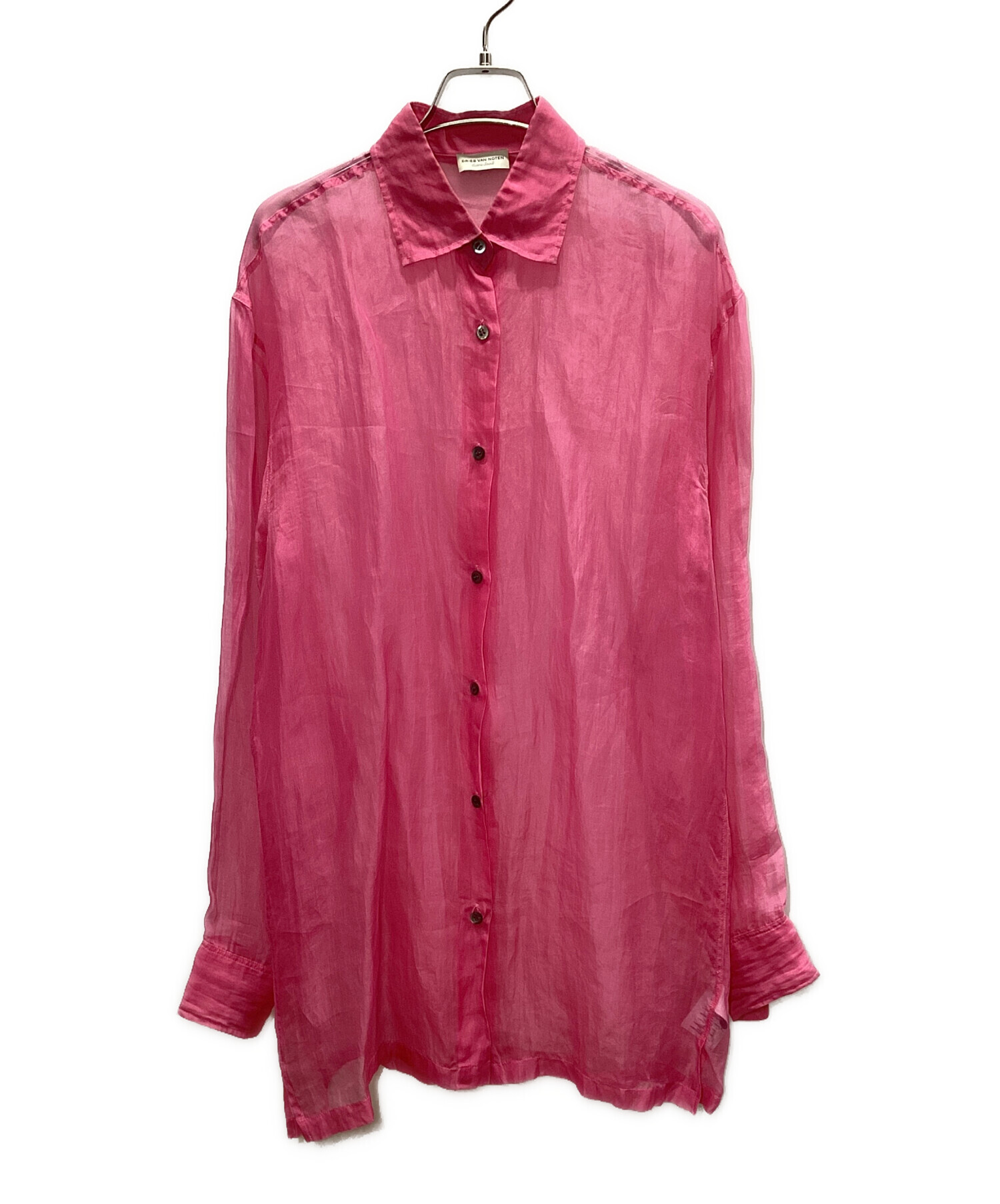 ドリスヴァンノッテン シルクトップス 中古・古着通販】DRIES VAN NOTEN (ドリスヴァンノッテン) シルク