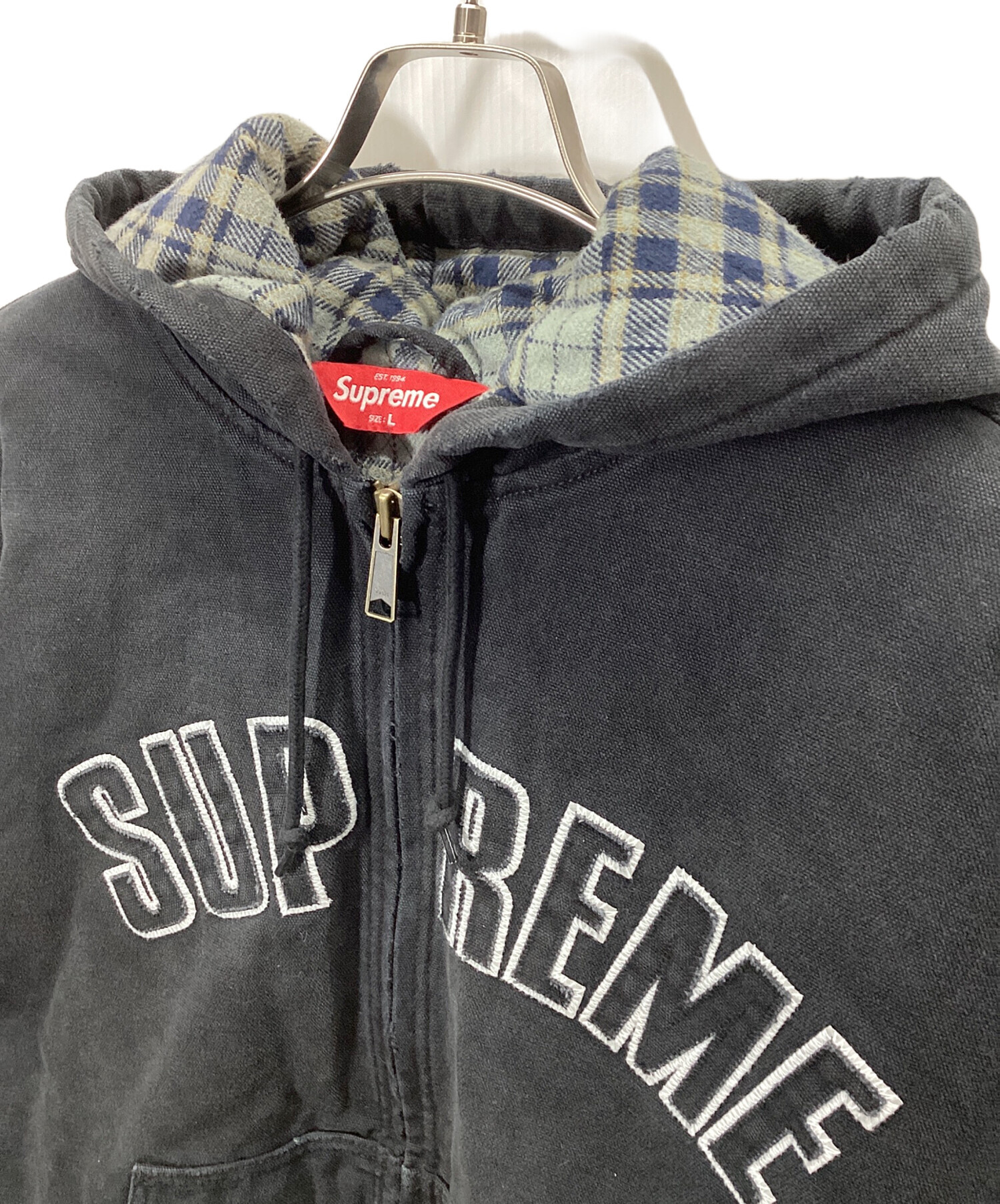 中古・古着通販】SUPREME (シュプリーム) Reflective Arc Hooded Work