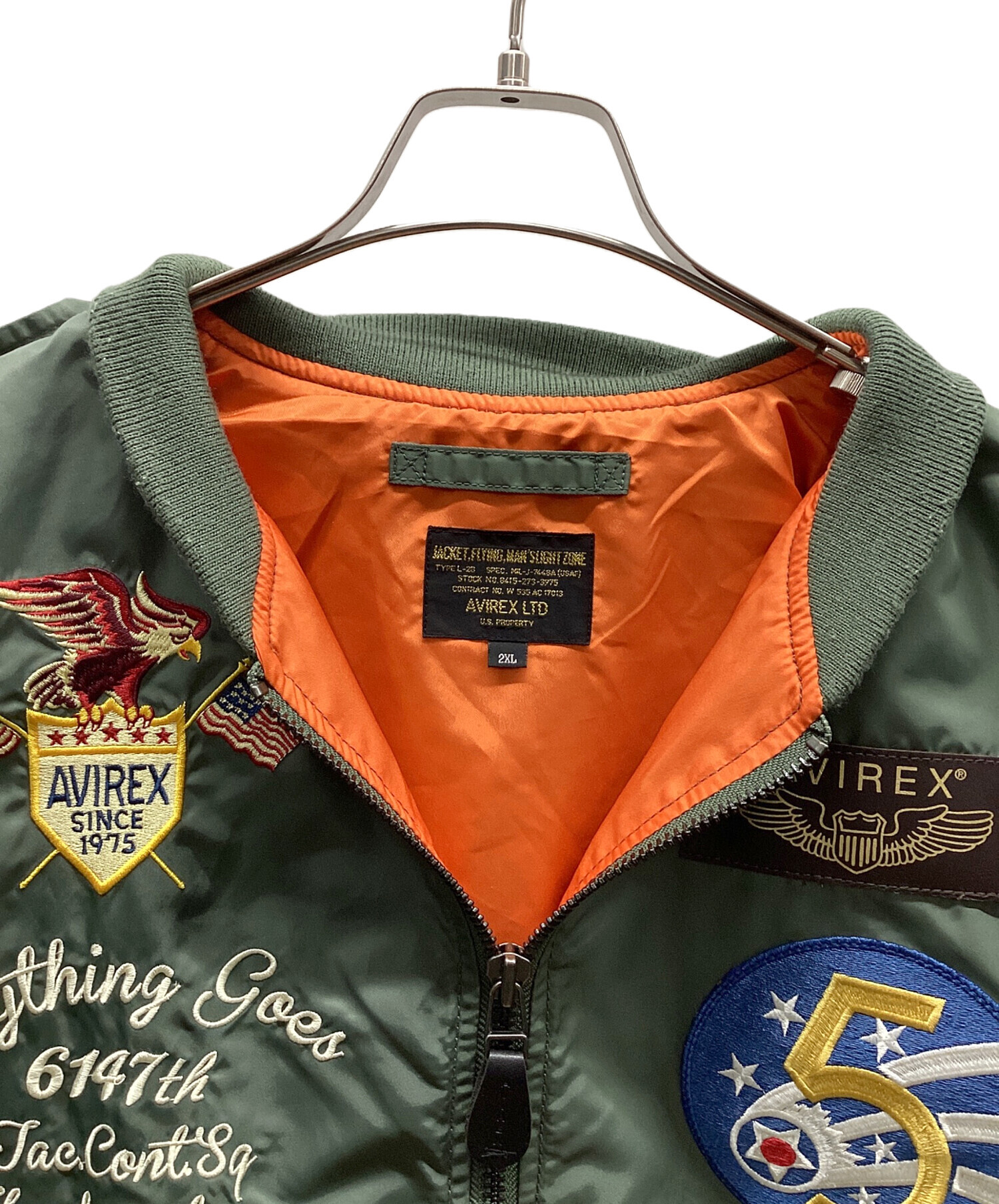中古・古着通販】AVIREX (アヴィレックス) L-2 5th AIR FORCE / L-2