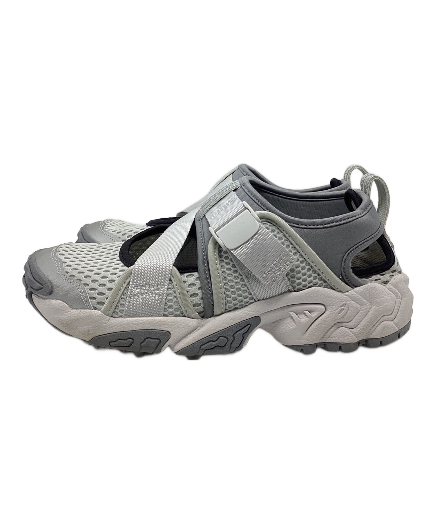 中古・古着通販】asics (アシックス) GEL-FILIMY サンダル シルバー