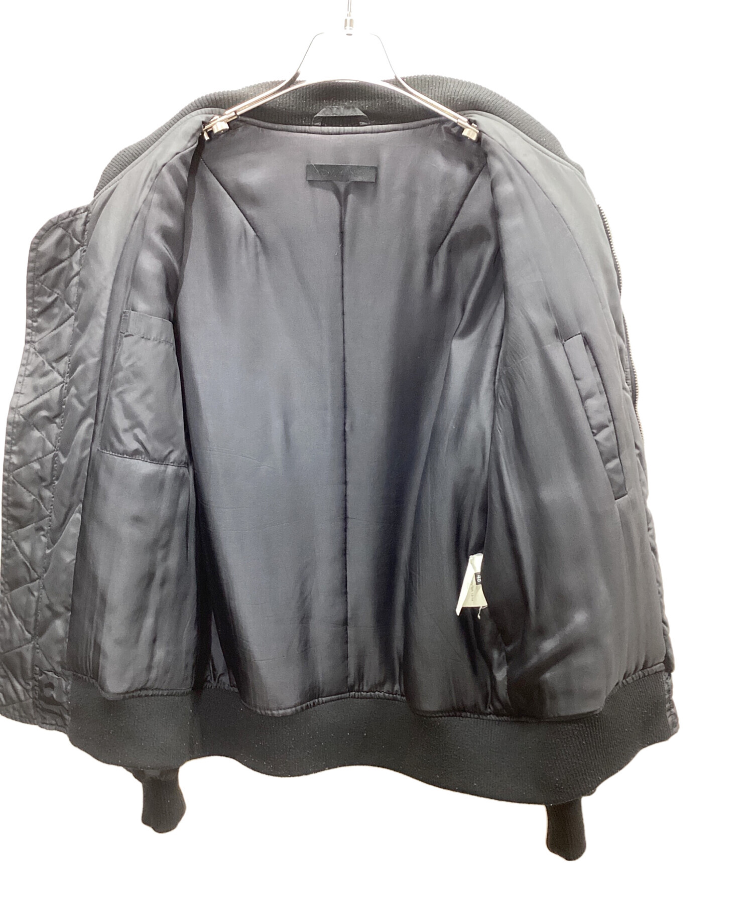 中古・古着通販】KOMAKINO (コマキノ) MA-1ジャケット ブラック サイズ