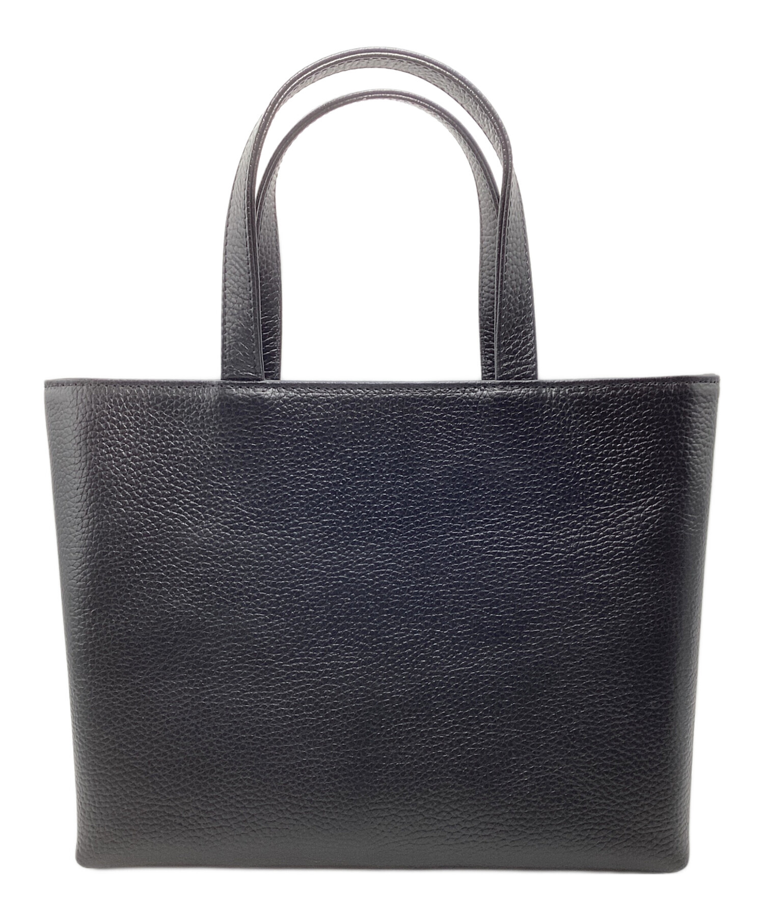 中古・古着通販】HushTug (ハッシュタグ) ジップミニトート ブラック 中古・古着通販】HushTug (ハッシュタグ) ジップミニトート ブラック