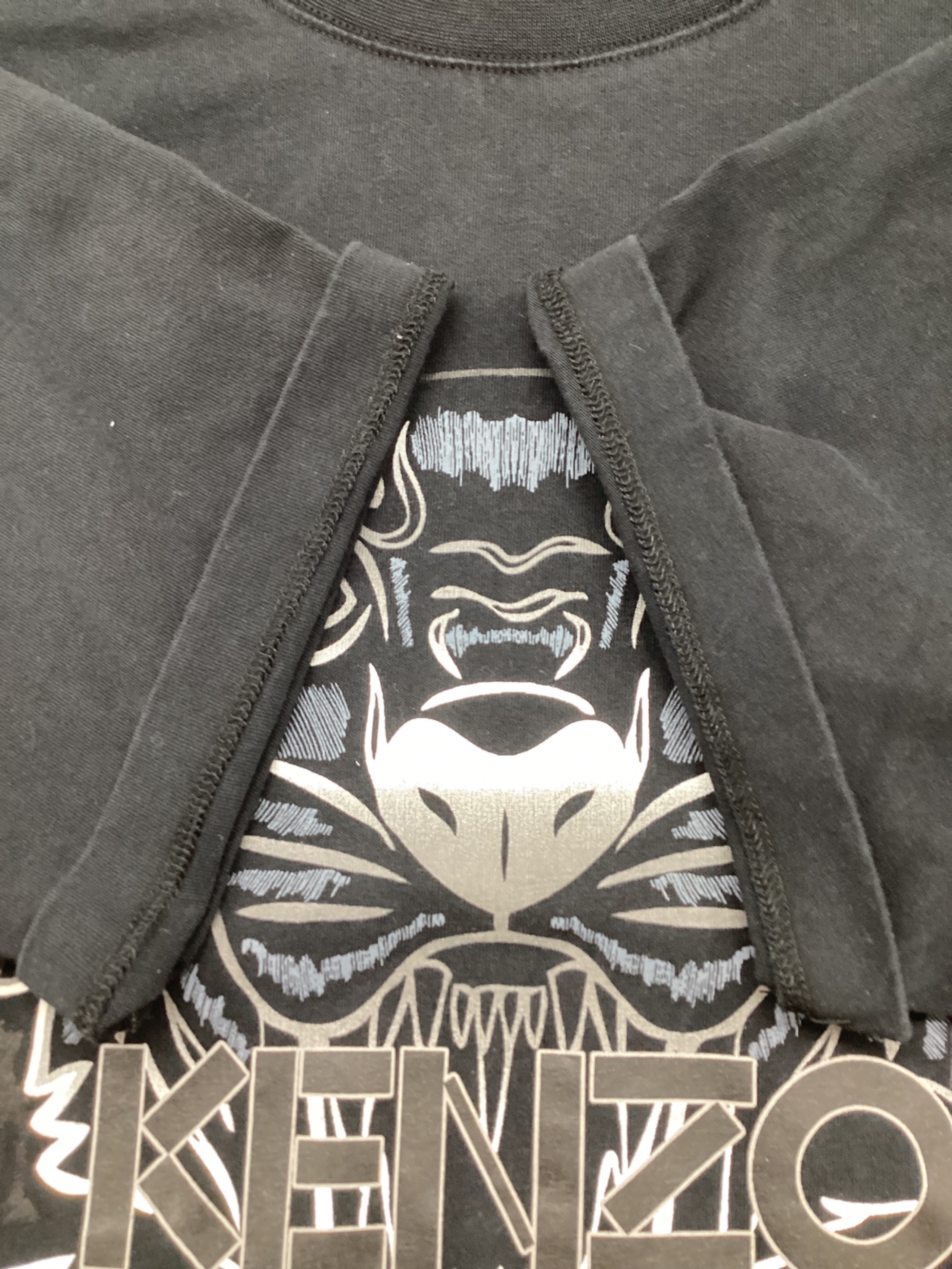 中古・古着通販】KENZO (ケンゾー) 半袖カットソー ブラック サイズ:M
