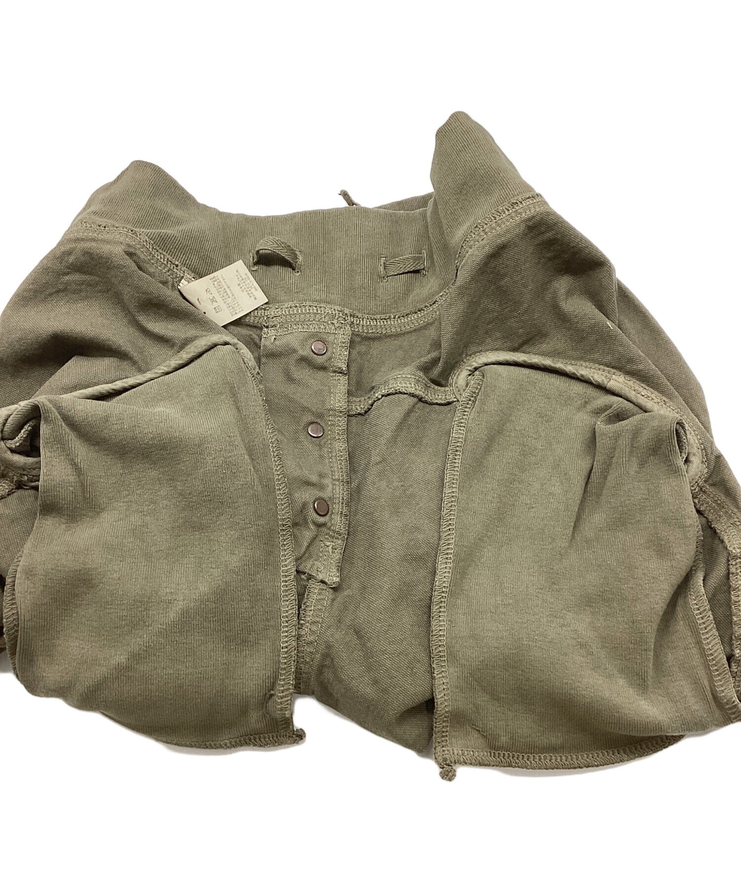 【女性用】kapitalハーフパンツ 中古・古着通販】KAPITAL (キャピタル) ハーフパンツ カーキ サイズ:S