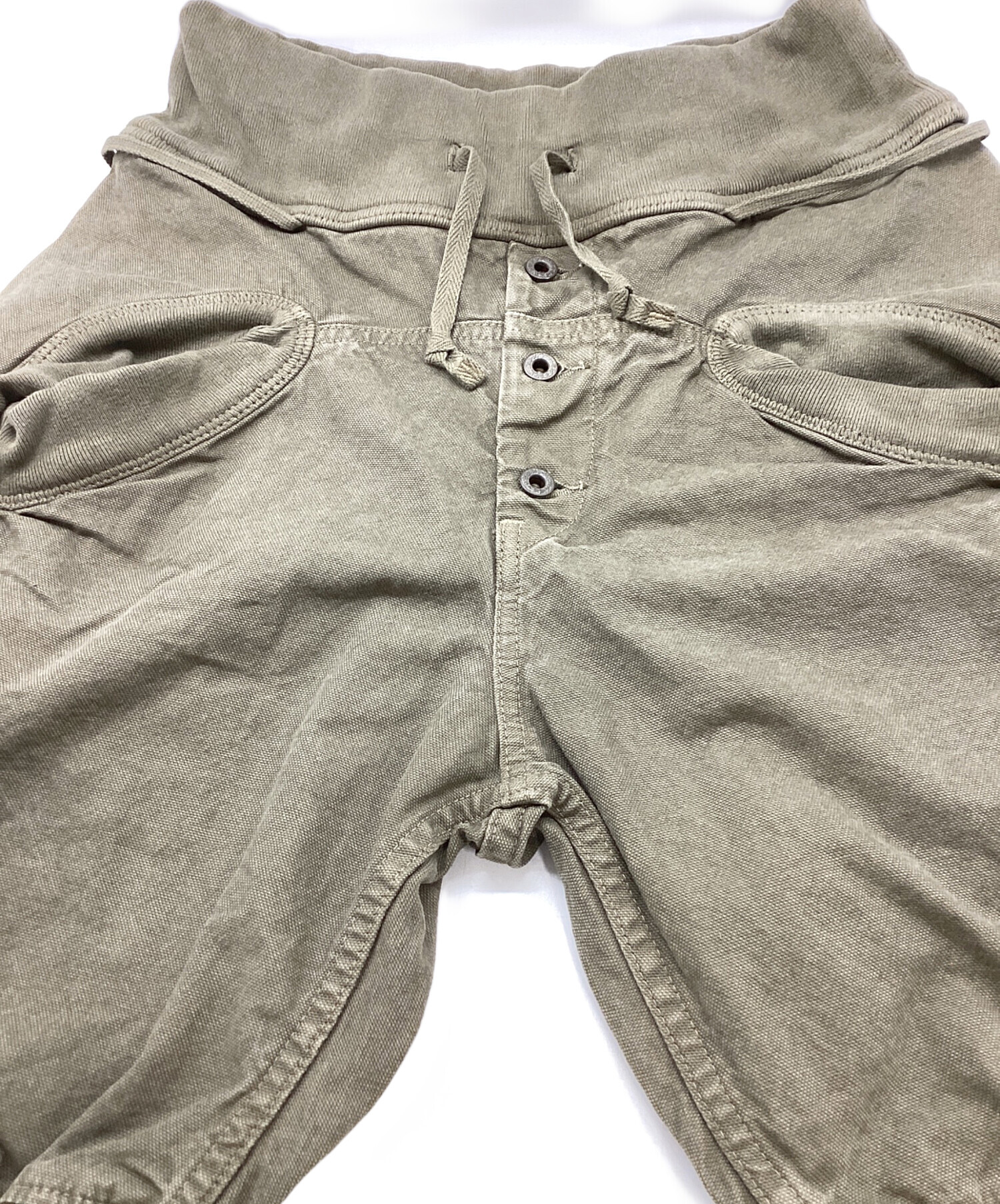 中古・古着通販】KAPITAL (キャピタル) ハーフパンツ カーキ サイズ:S