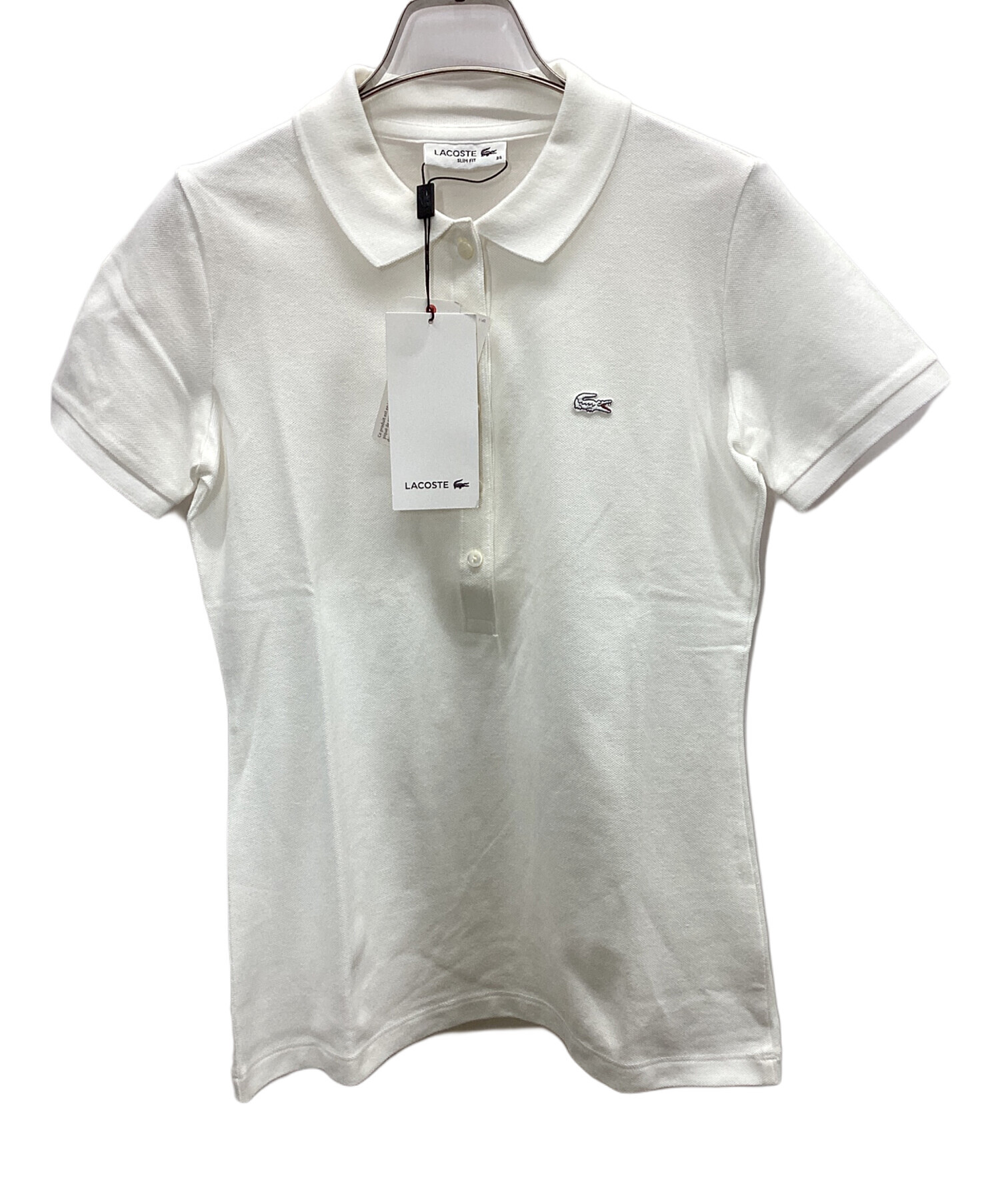 【新品未使用、タグ付き】ラコステ　LACOSTE 半袖ポロシャツ　レディース LACOSTE（ラコステ） 半袖ポロシャツ レディース ストレッチコットン