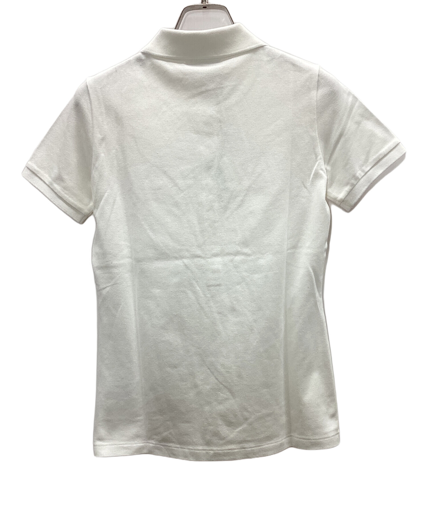 中古・古着通販】LACOSTE (ラコステ) 半袖ポロシャツ ホワイト サイズ