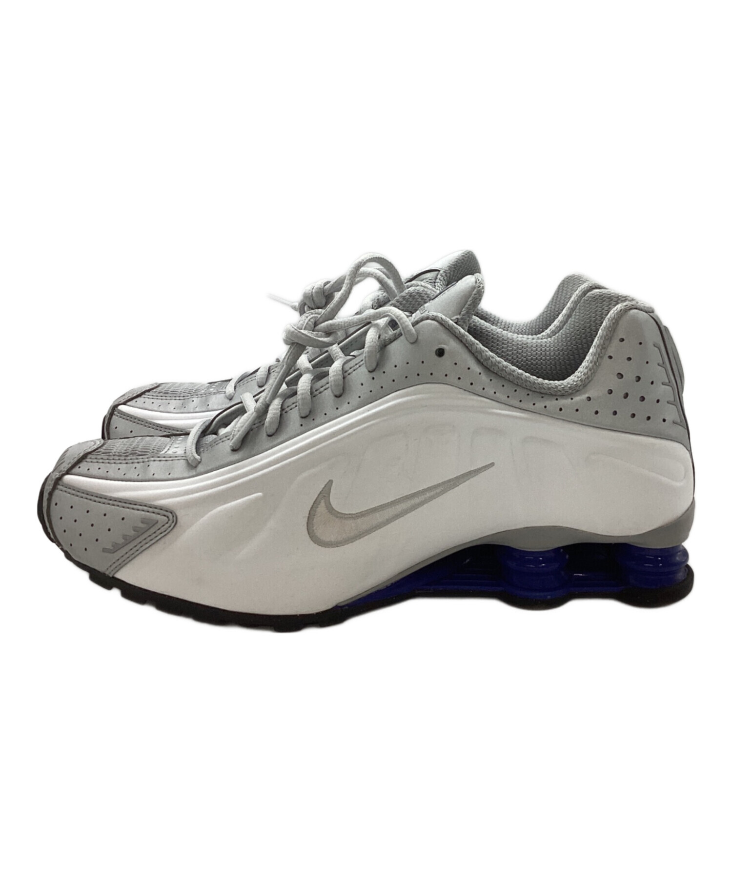 中古・古着通販】NIKE (ナイキ) Nike Shox R4 ホワイト×シルバー 
