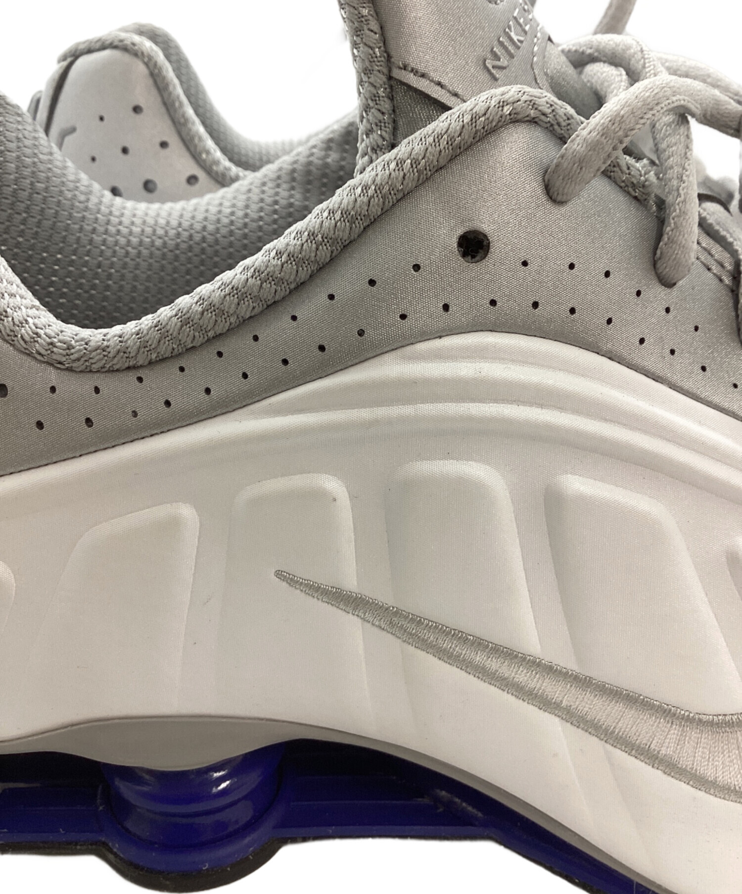 中古・古着通販】NIKE (ナイキ) Nike Shox R4 ホワイト×シルバー 