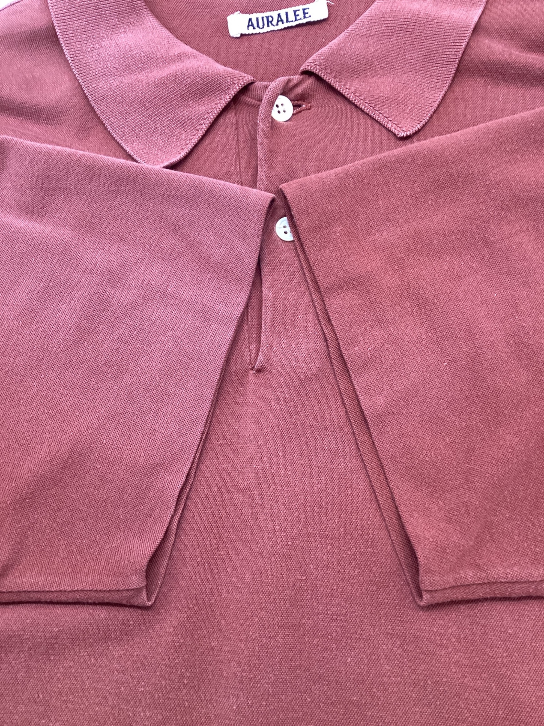 AURALEE オーバーサイズポロシャツ AURALEE ビッグ ポロシャツ | andPheb Staff Blog