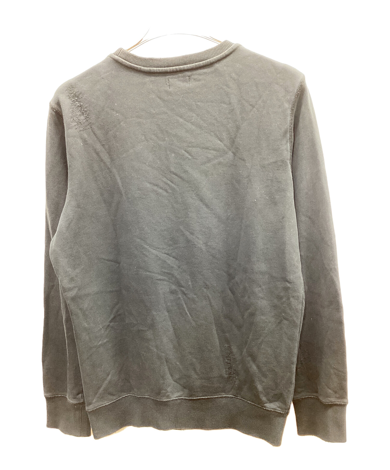 中古・古着通販】DIESEL (ディーゼル) スウェット ブラック サイズ:S 