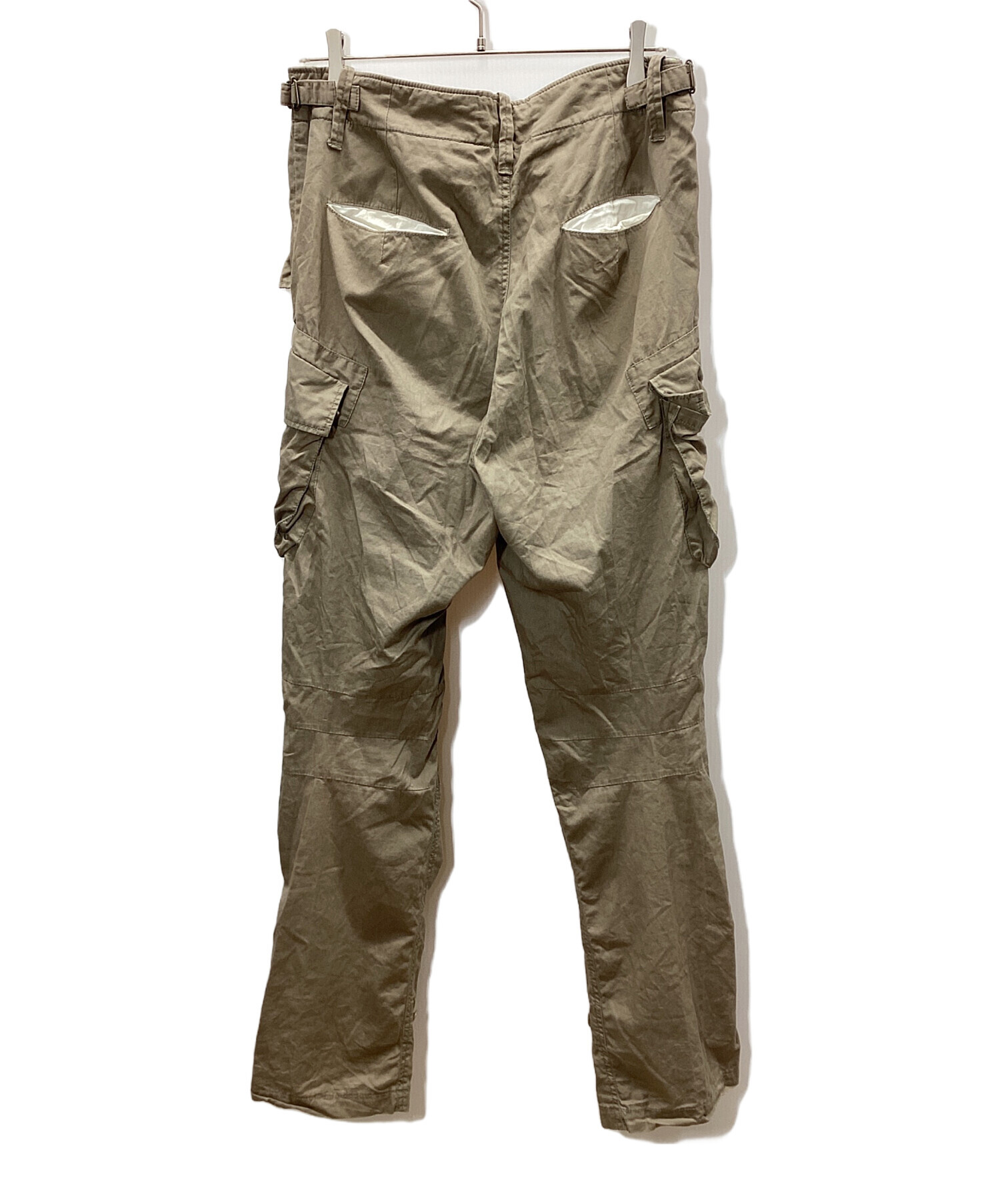 ISAIA イザイア ベージュ パンツ 中古・古着通販】Yasuyuki Ishii (ヤスユキイシイ) カーゴパンツ