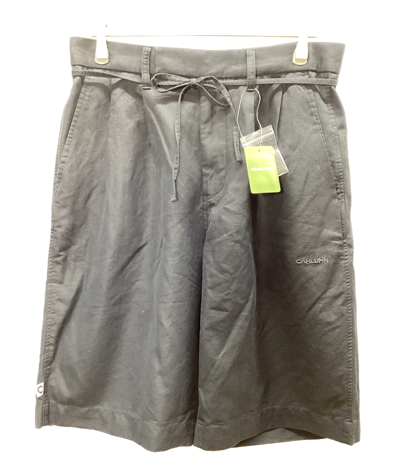 中古・古着通販】CAHLUMN (カウラム) ハーフパンツ ネイビー サイズ:M