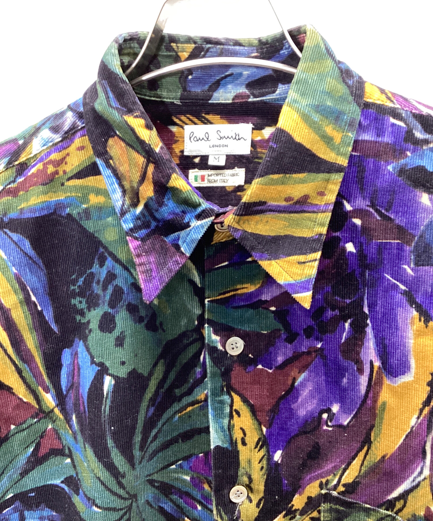 中古・古着通販】PAUL SMITH (ポールスミス) 長袖シャツ ブラック