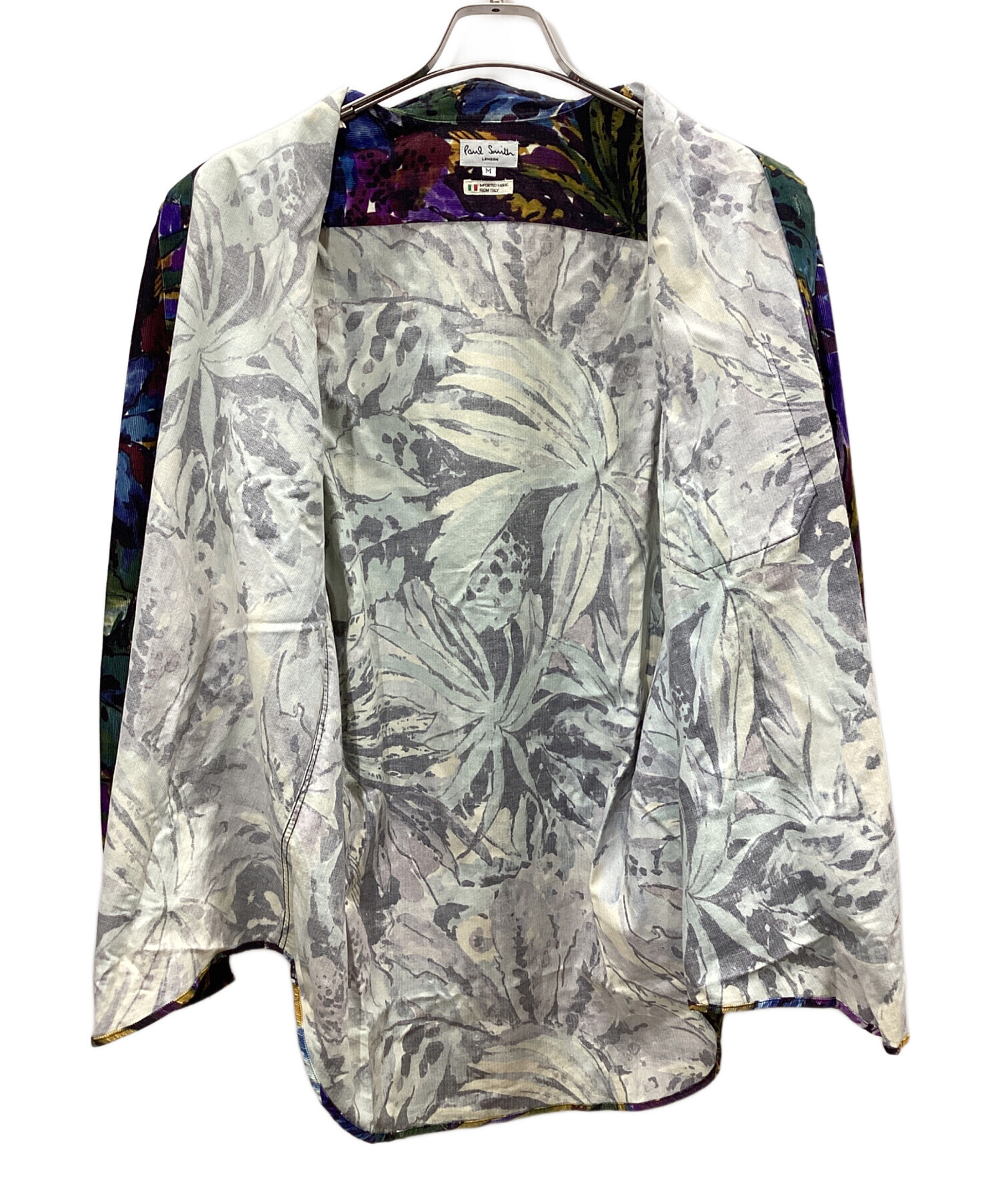 中古・古着通販】PAUL SMITH (ポールスミス) 長袖シャツ ブラック