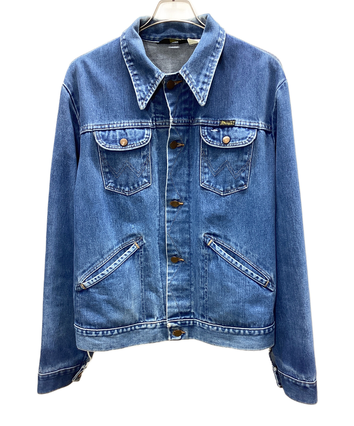 中古・古着通販】Wrangler (ラングラー) デニムジャケット インディゴ