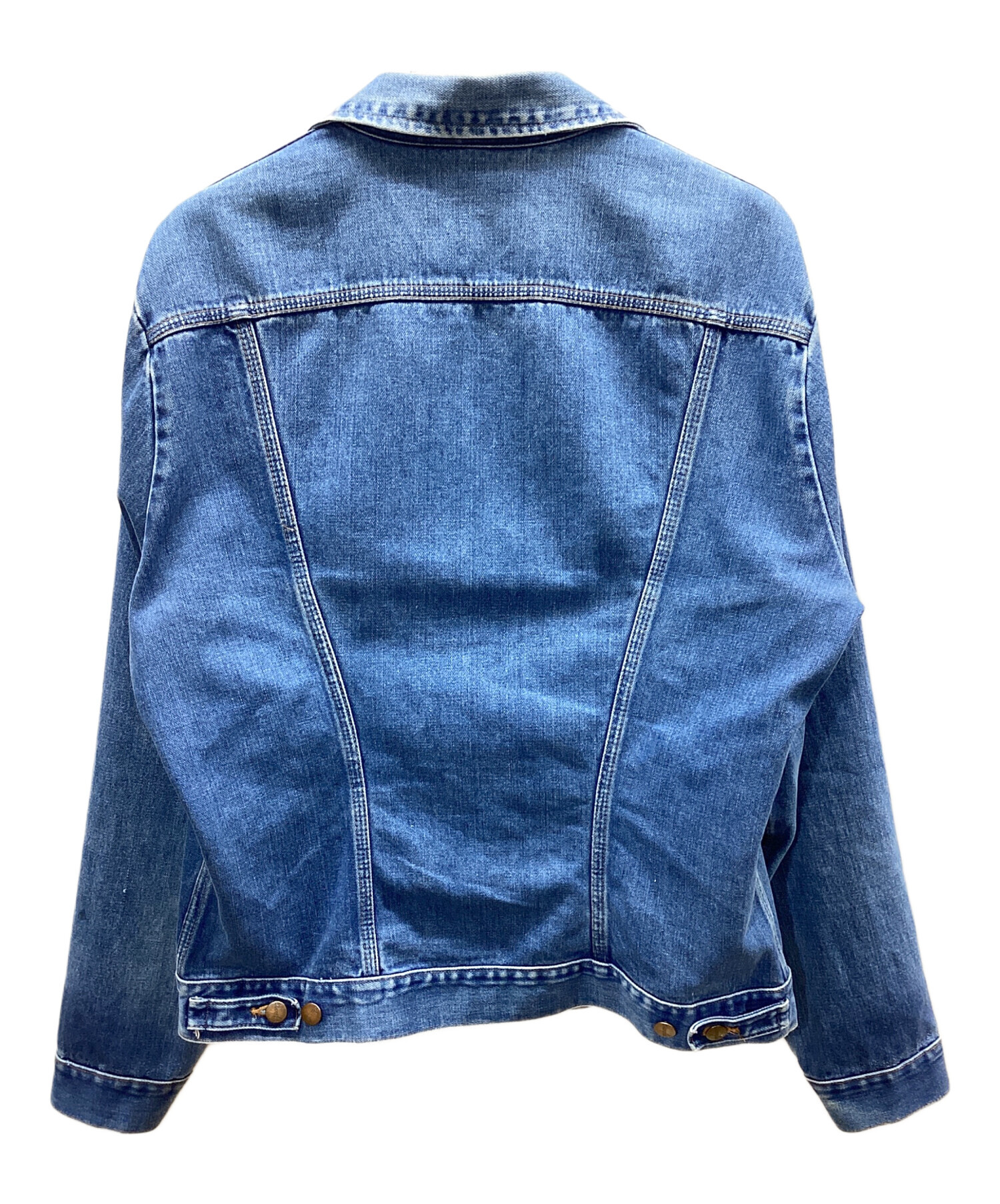 と*。様 Wrangler デニムジャケット サイズ46 中古・古着通販】Wrangler (ラングラー) デニムジャケット インディゴ