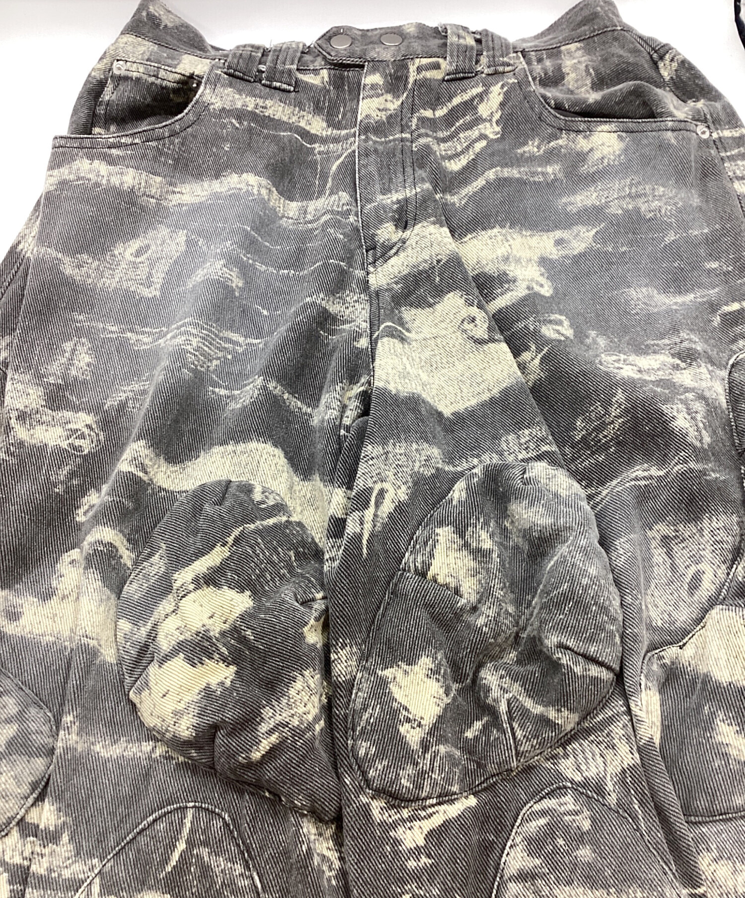 中古・古着通販】a2o (エーツーオー) 3Dバブルパンツ グレー サイズ:M