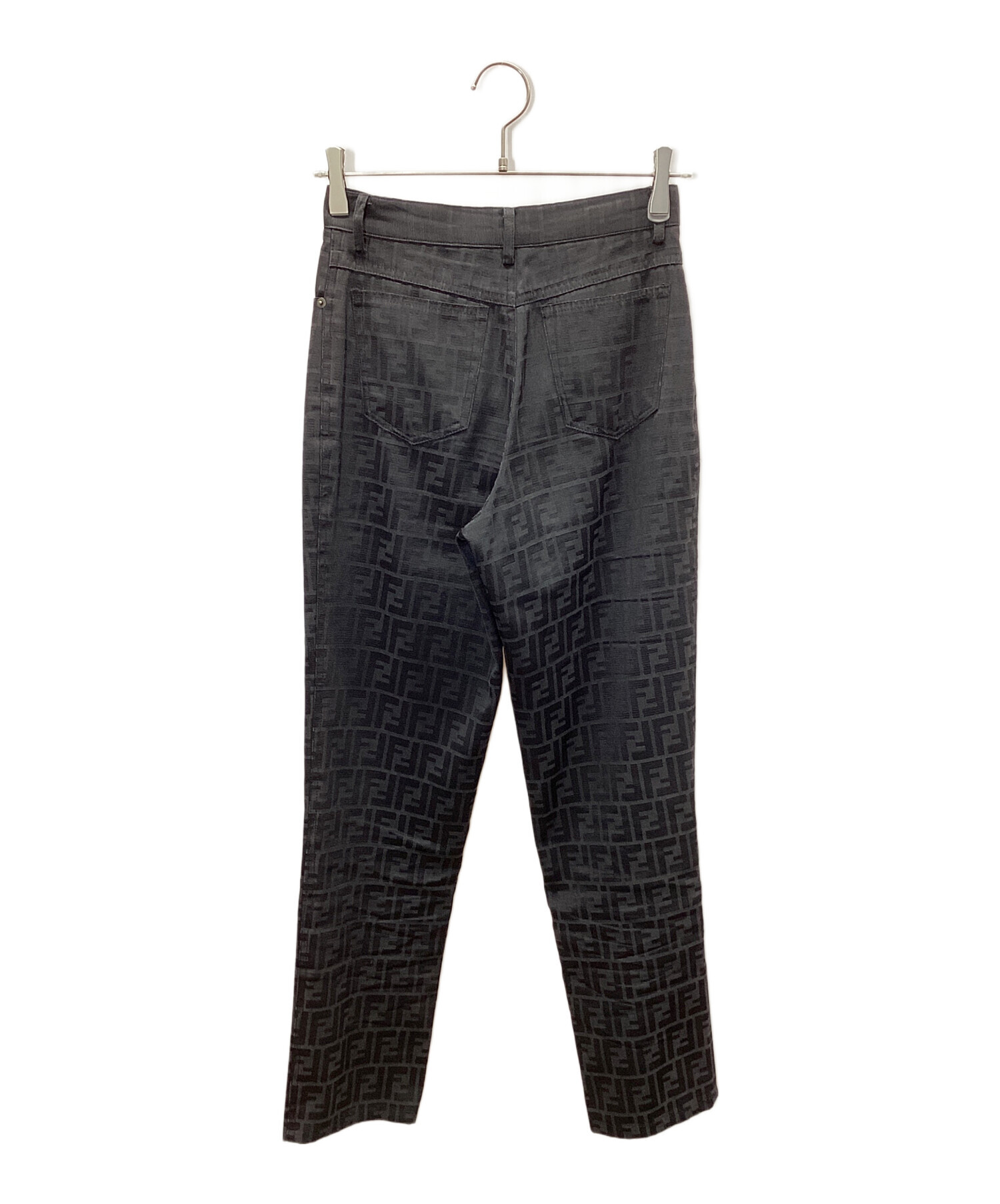 中古・古着通販】FENDI (フェンディ) ズッカ 総柄パンツ ブラック