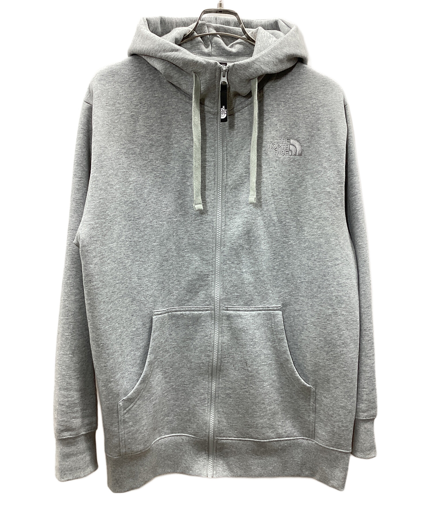 タラコ‼️ノースフェイス リアビューフルジップフーディ　ミックスグレー　XL 中古・古着通販】THE NORTH FACE (ザ ノース フェイス) リアビュー