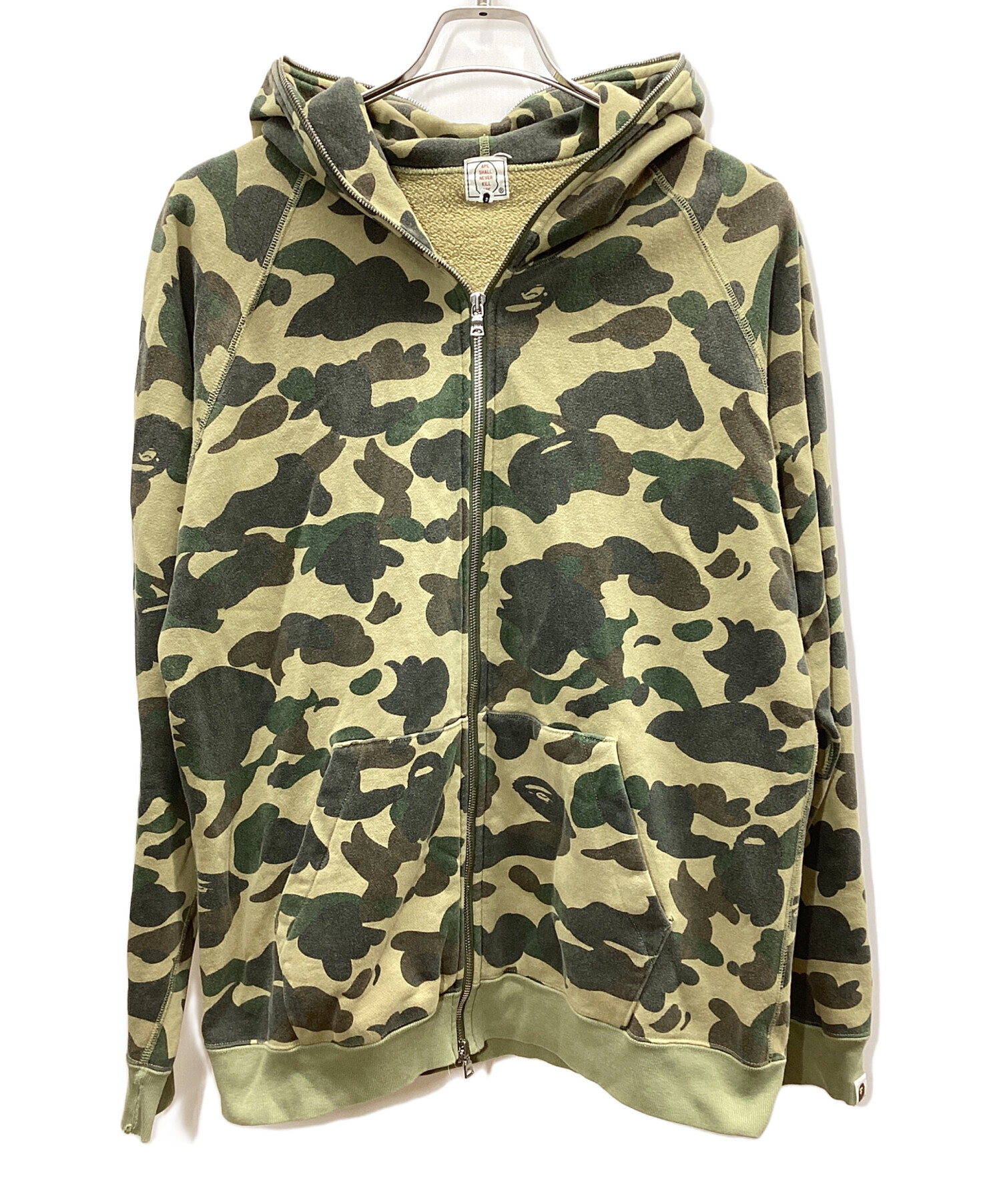 アベイシングエイプ　ジップパーカー　両面デザイン　アーチロゴ　パーカー　古着 中古・古着通販】A BATHING APE (アベイシングエイプ) フルジップ