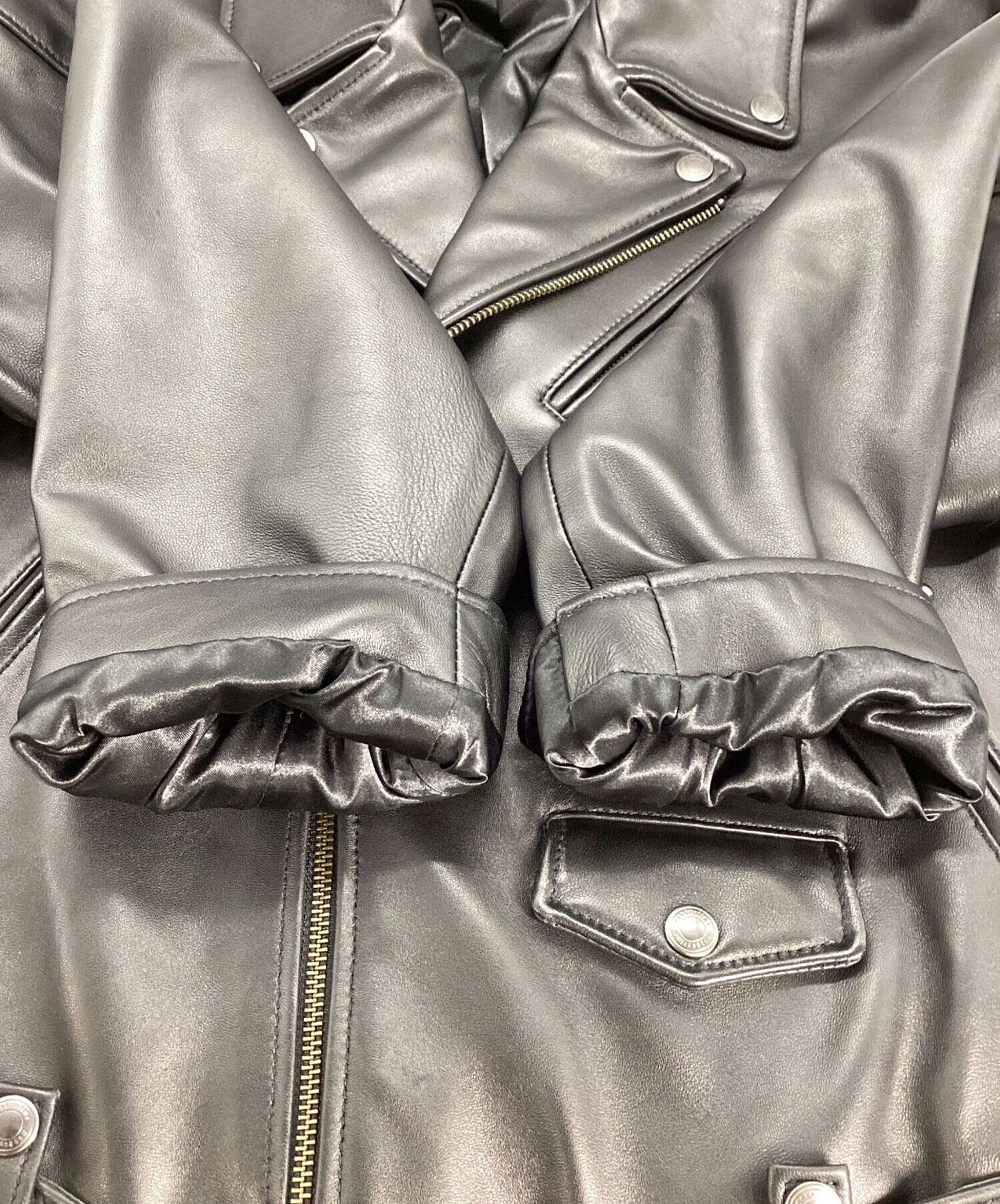 【希少】monkey time パンチングレザー ライダースジャケット 山羊革 中古・古着通販】MONKEY TIME (モンキータイム) Blouson monkey time