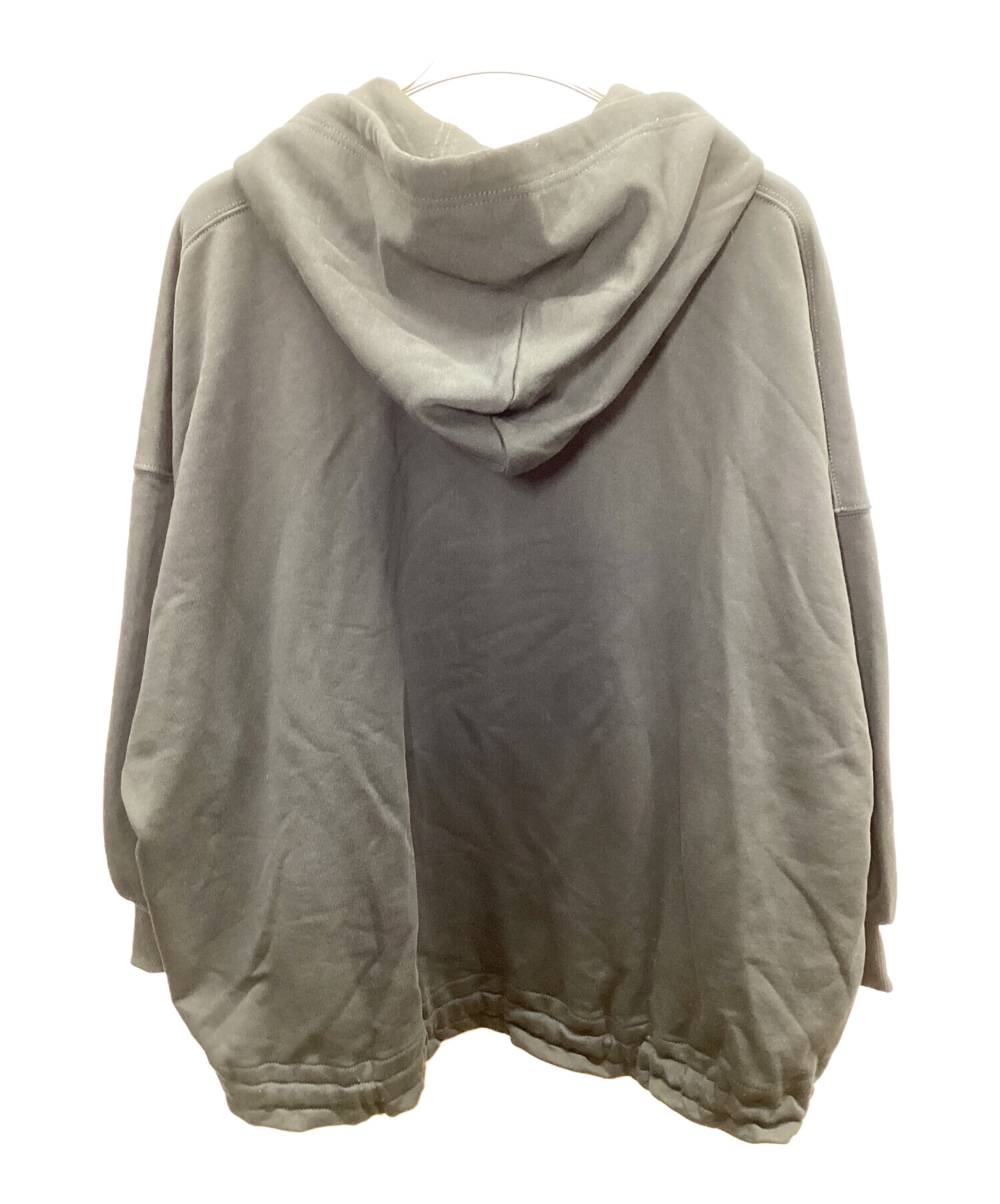 中古・古着通販】DIESEL (ディーゼル) ジップパーカー ブラック サイズ