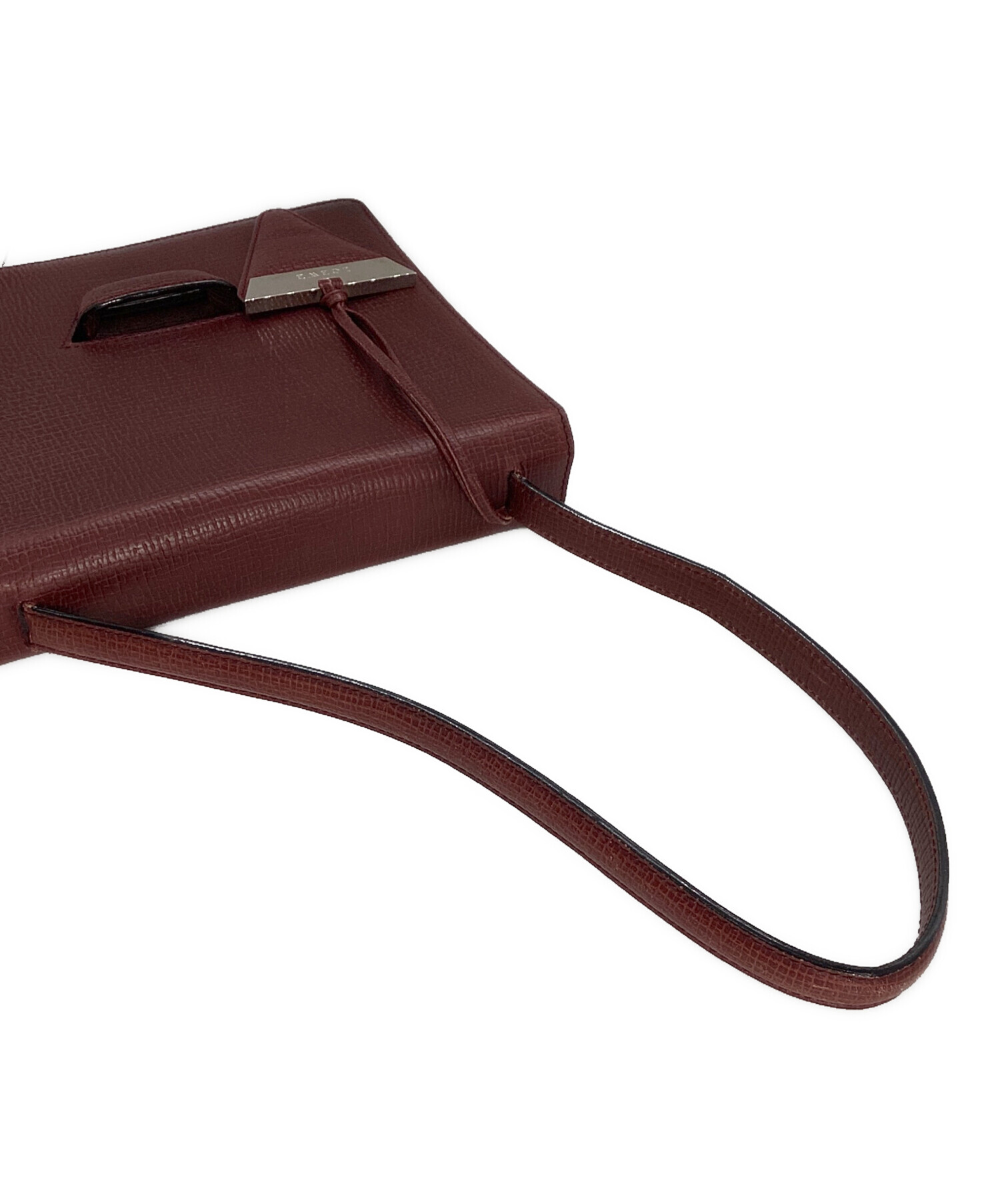 中古・古着通販】LOEWE (ロエベ) LOEWE ハンドバッグ ボルドー 
