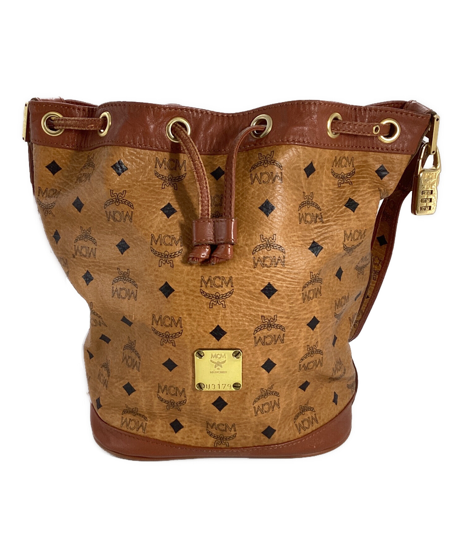 中古・古着通販】MCM (エムシーエム) MCM ヴィセトス 巾着ショルダー