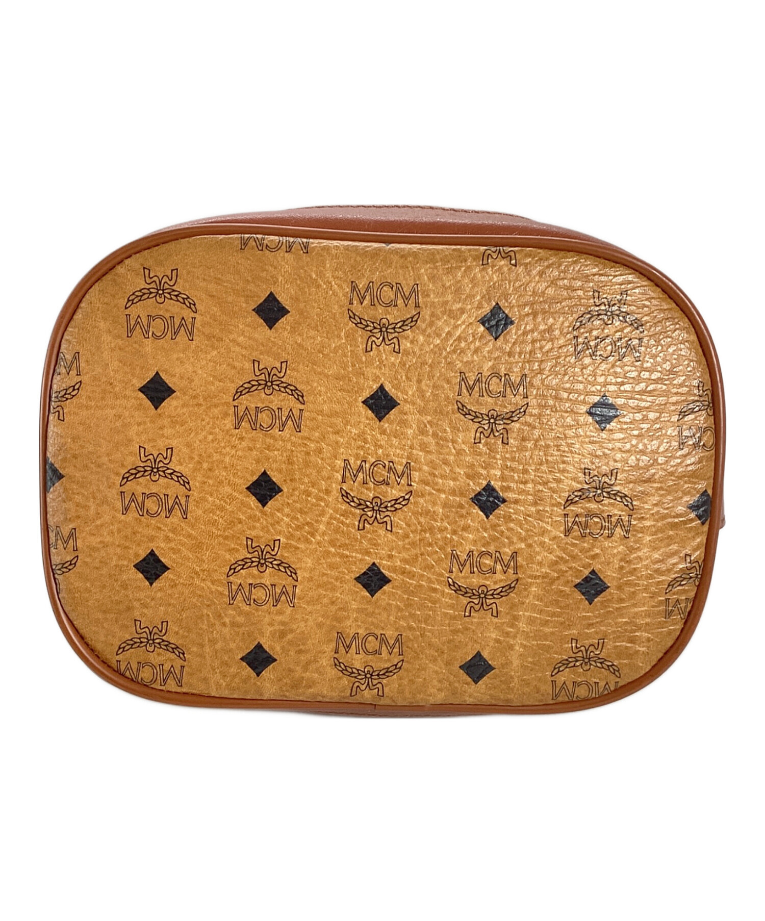 mcm ショルダーバッグ 巾着 中古・古着通販】MCM (エムシーエム) MCM ヴィセトス 巾着ショルダー