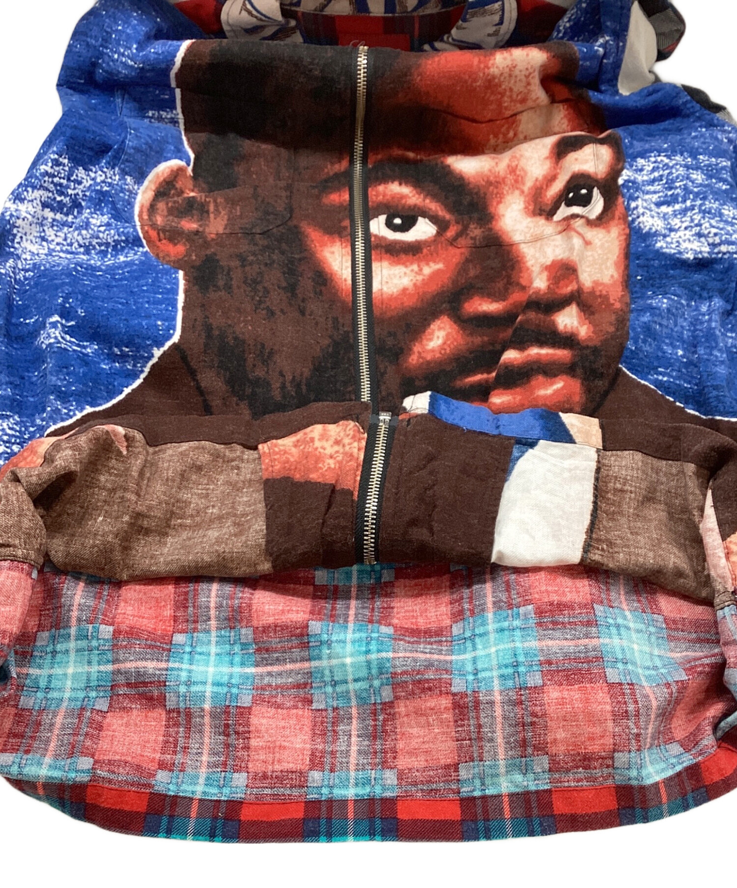 中古・古着通販】SUPREME (シュプリーム) MLK ZIP UP FLANNEL SHIRT
