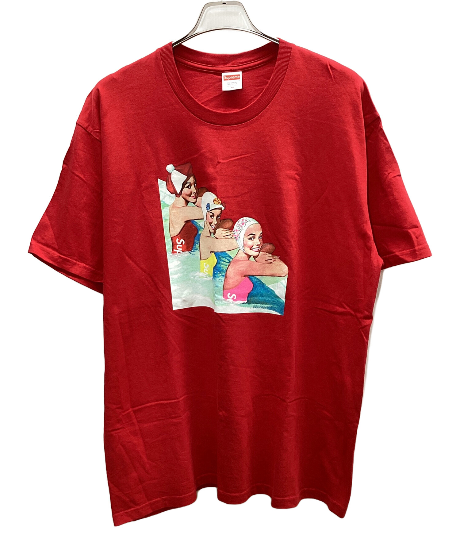 Supreme Tシャツ XL レッド 中古・古着通販】SUPREME (シュプリーム) 半袖カットソー レッド