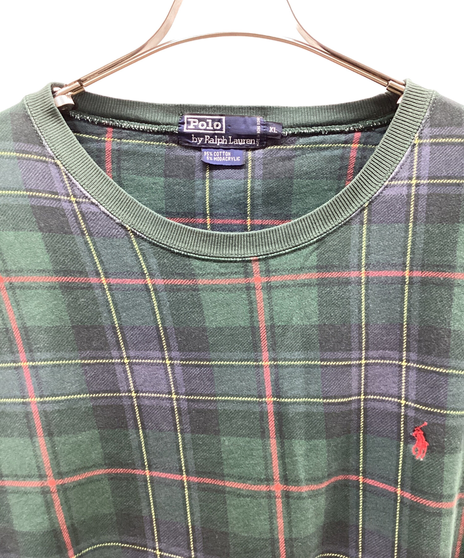 中古・古着通販】POLO RALPH LAUREN (ポロ・ラルフローレン) チェック 