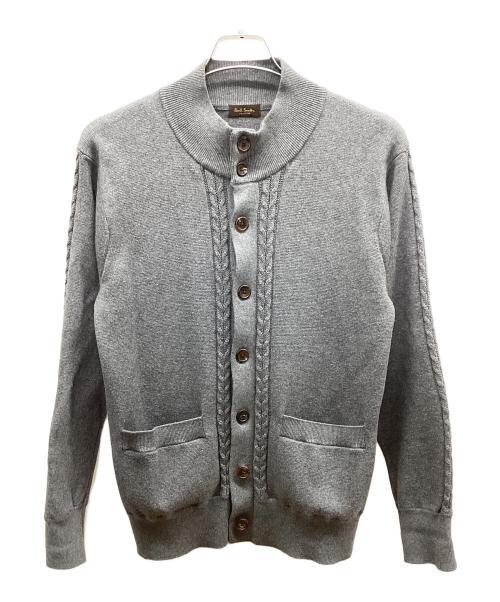 中古・古着通販】PAUL SMITH (ポールスミス) 厚手カーディガン グレー