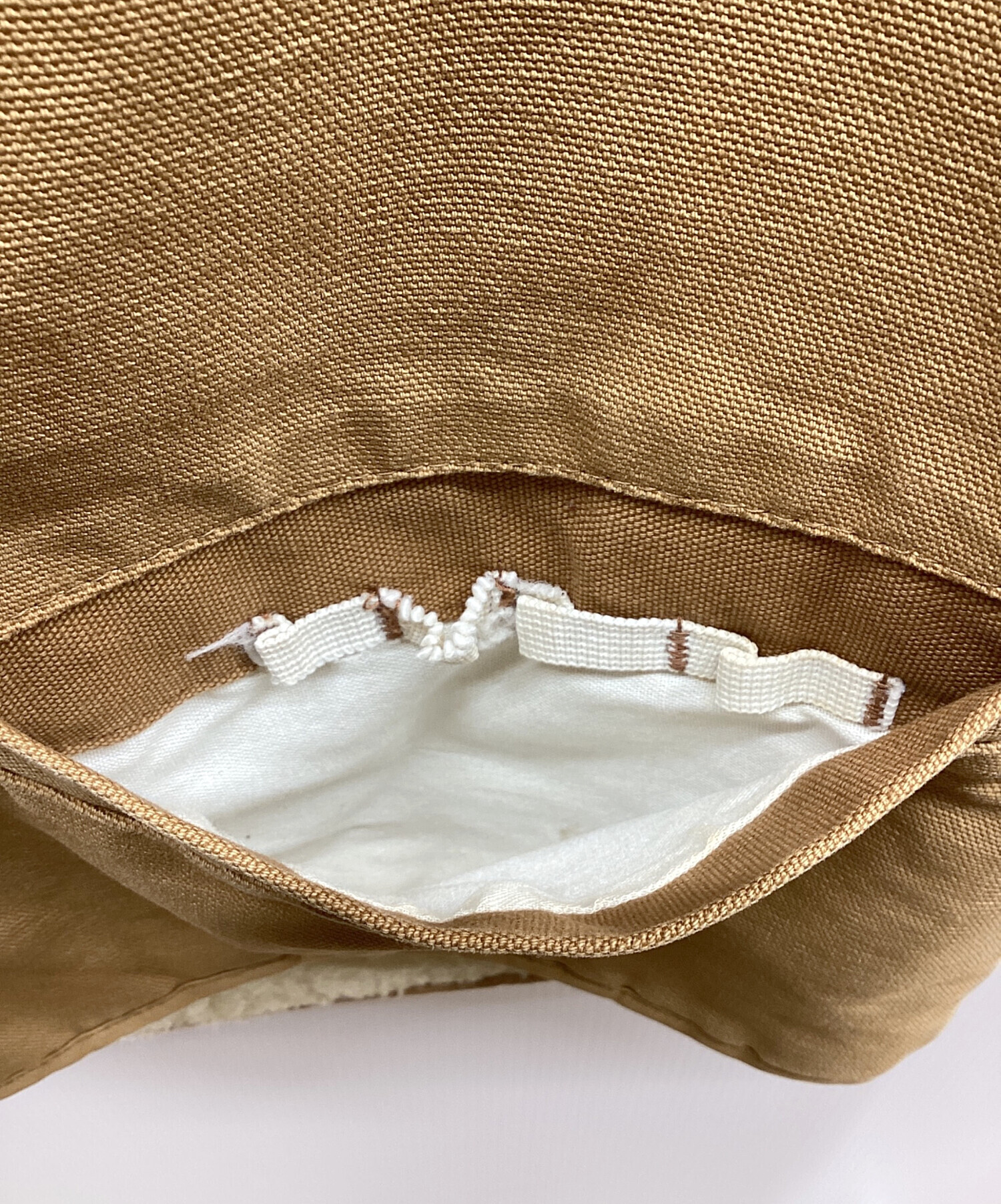 中古・古着通販】CarHartt (カーハート) ダックベスト ブラウン サイズ