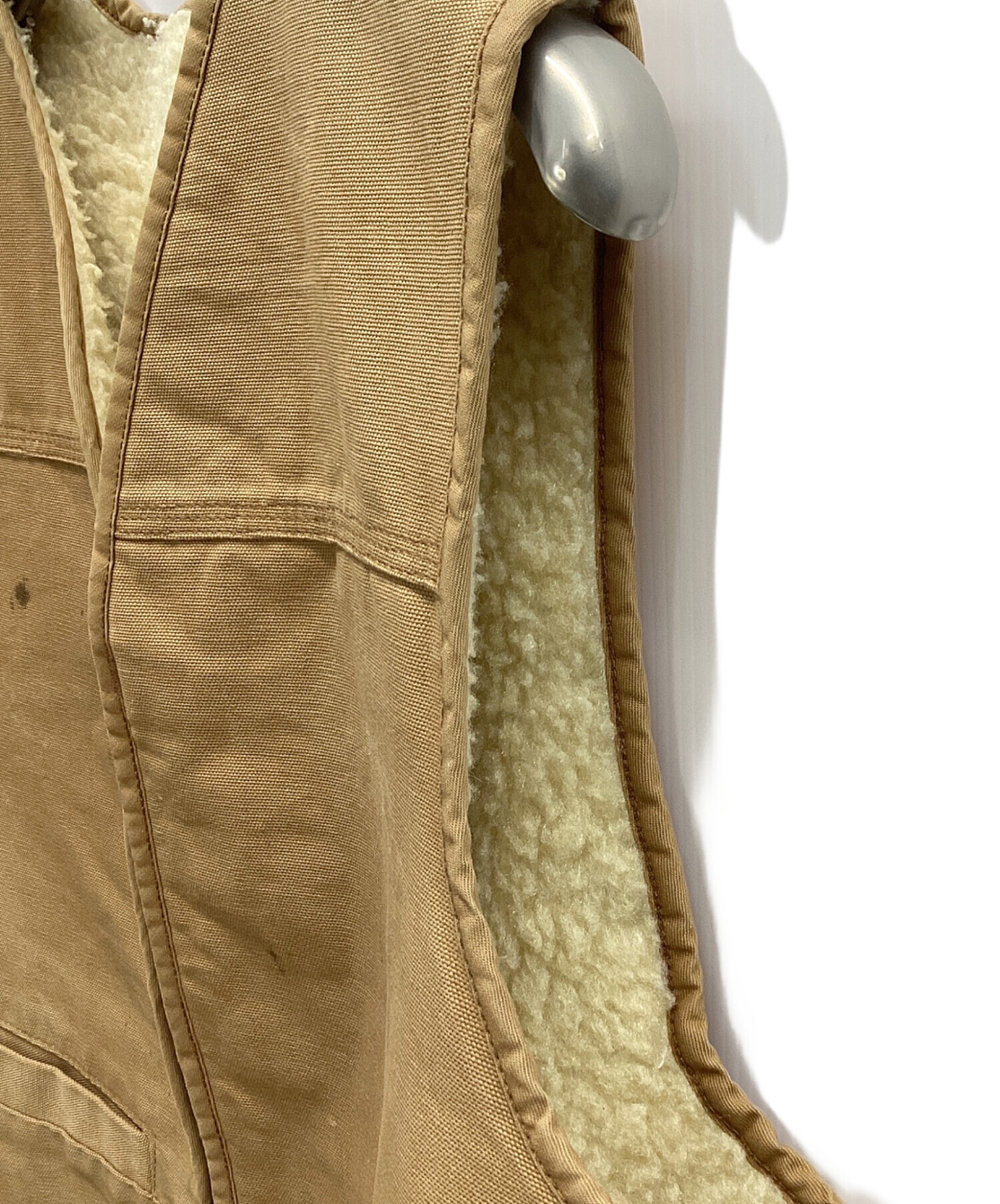 中古・古着通販】CarHartt (カーハート) ダックベスト ブラウン サイズ