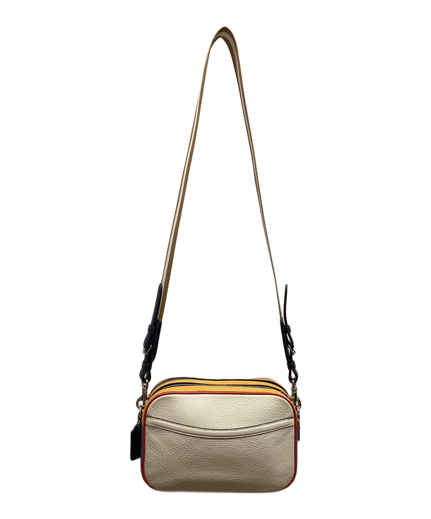 中古・古着通販】COACH (コーチ) COACH ショルダーバッグ ベージュ