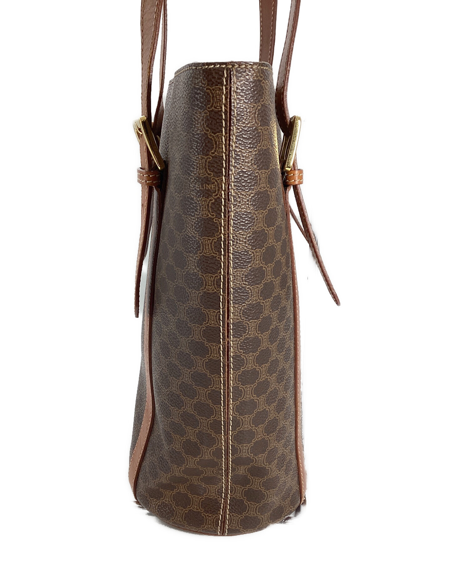 中古・古着通販】CELINE (セリーヌ) トートバッグ ブラウン｜ブランド