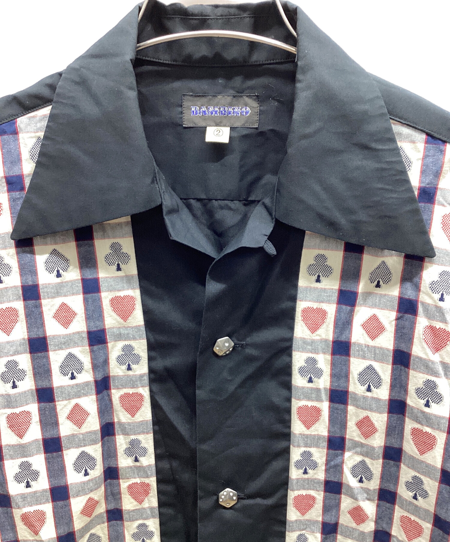 中古・古着通販】BAMBINO (バンビーノ) 長袖シャツ ブラック サイズ:2