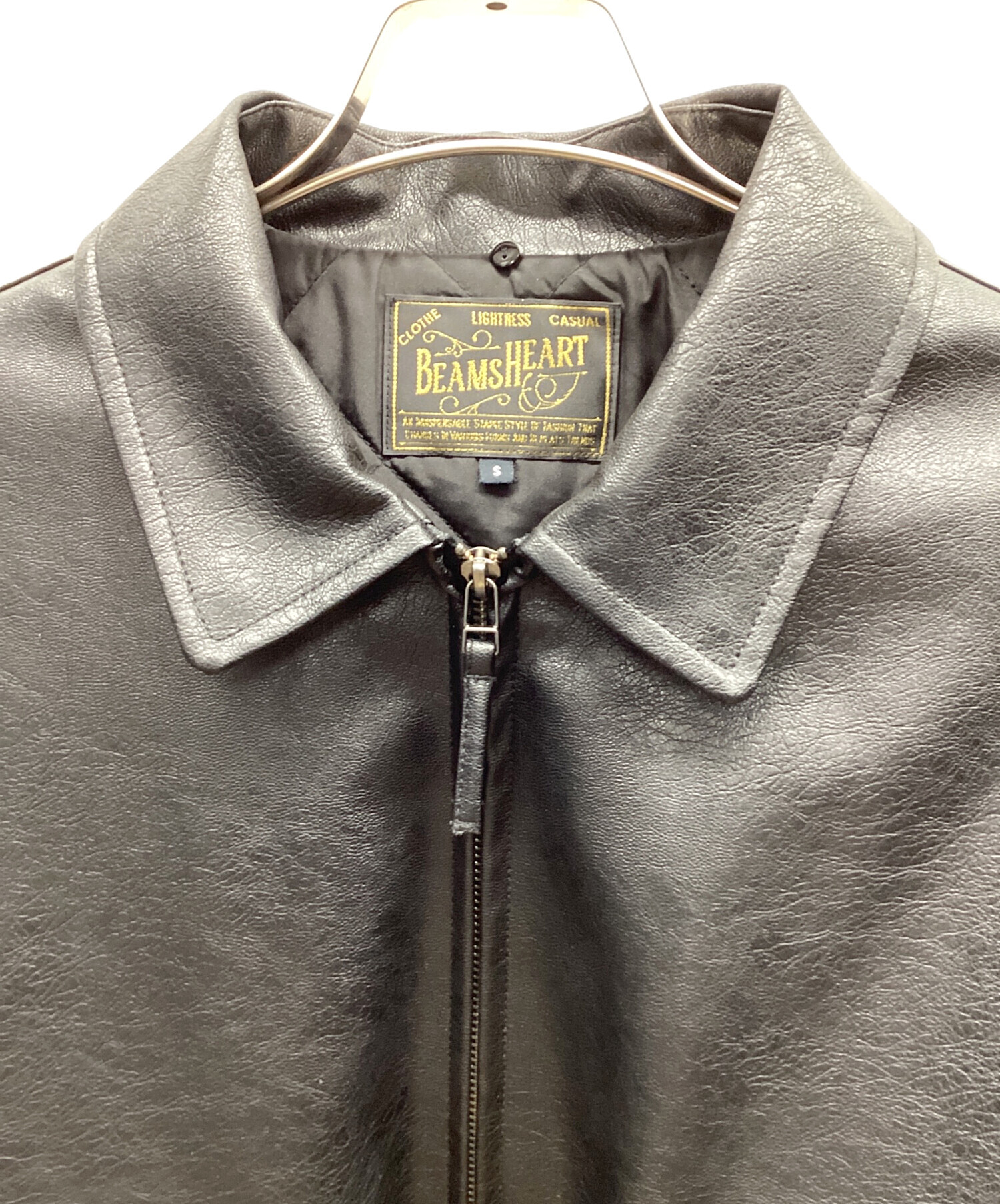 中古・古着通販】BEAMS HEART (ビームスハート) フェイクレザー