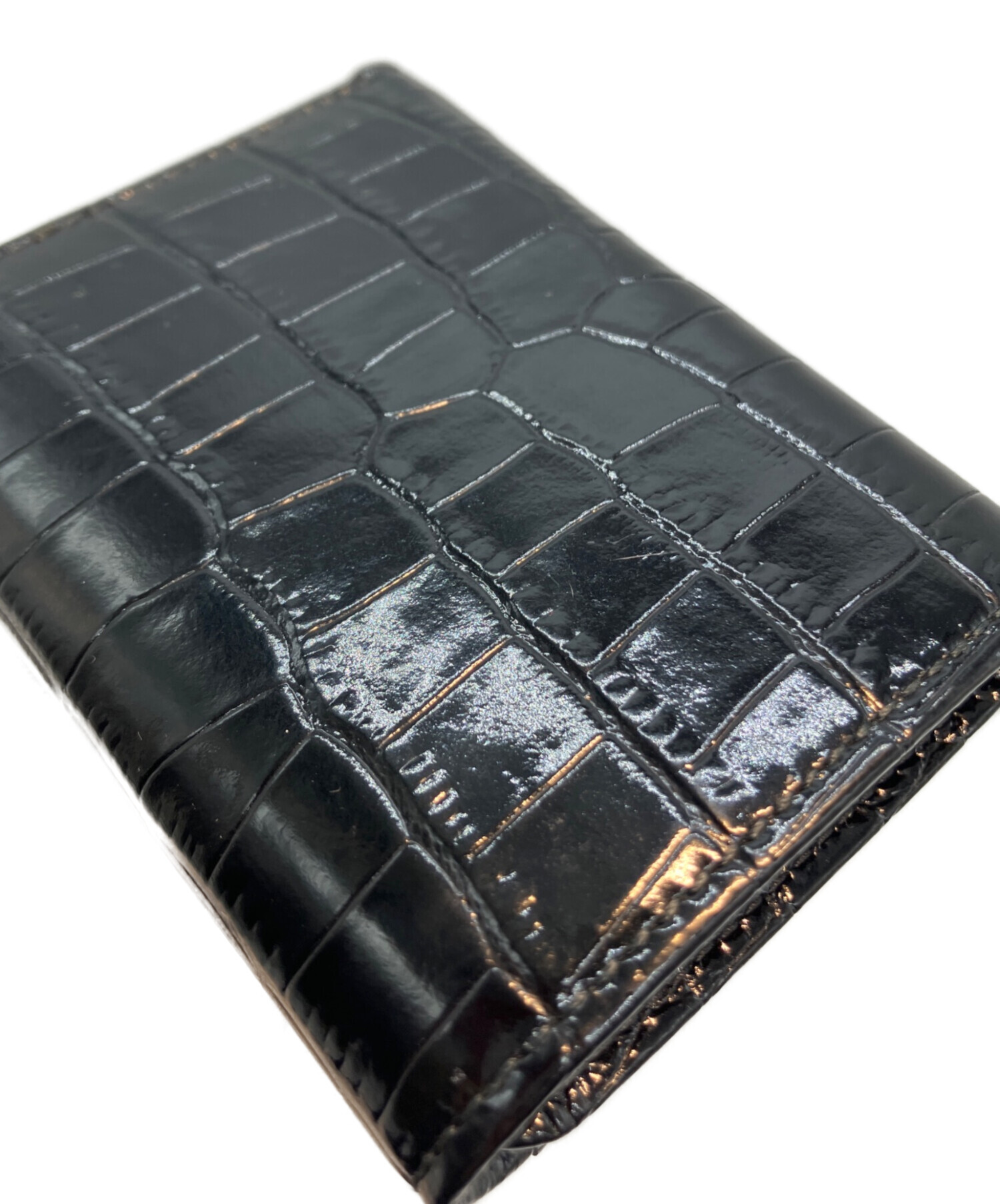 中古・古着通販】JIMMY CHOO (ジミーチュウ) 3つ折り財布 ブラック