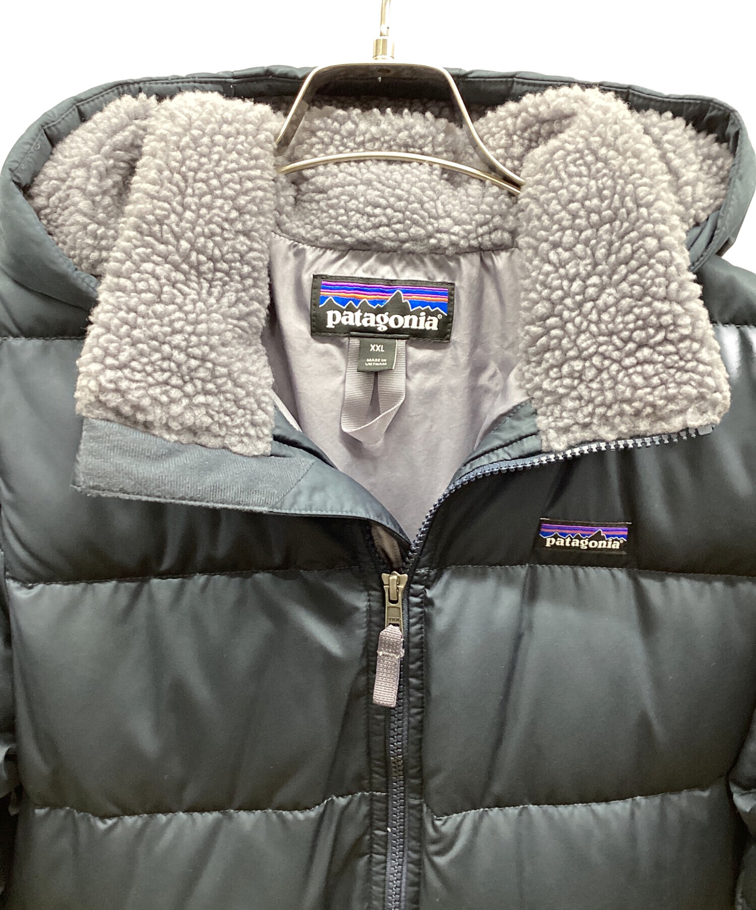 中古・古着通販】Patagonia (パタゴニア) ダウンジャケット ネイビー