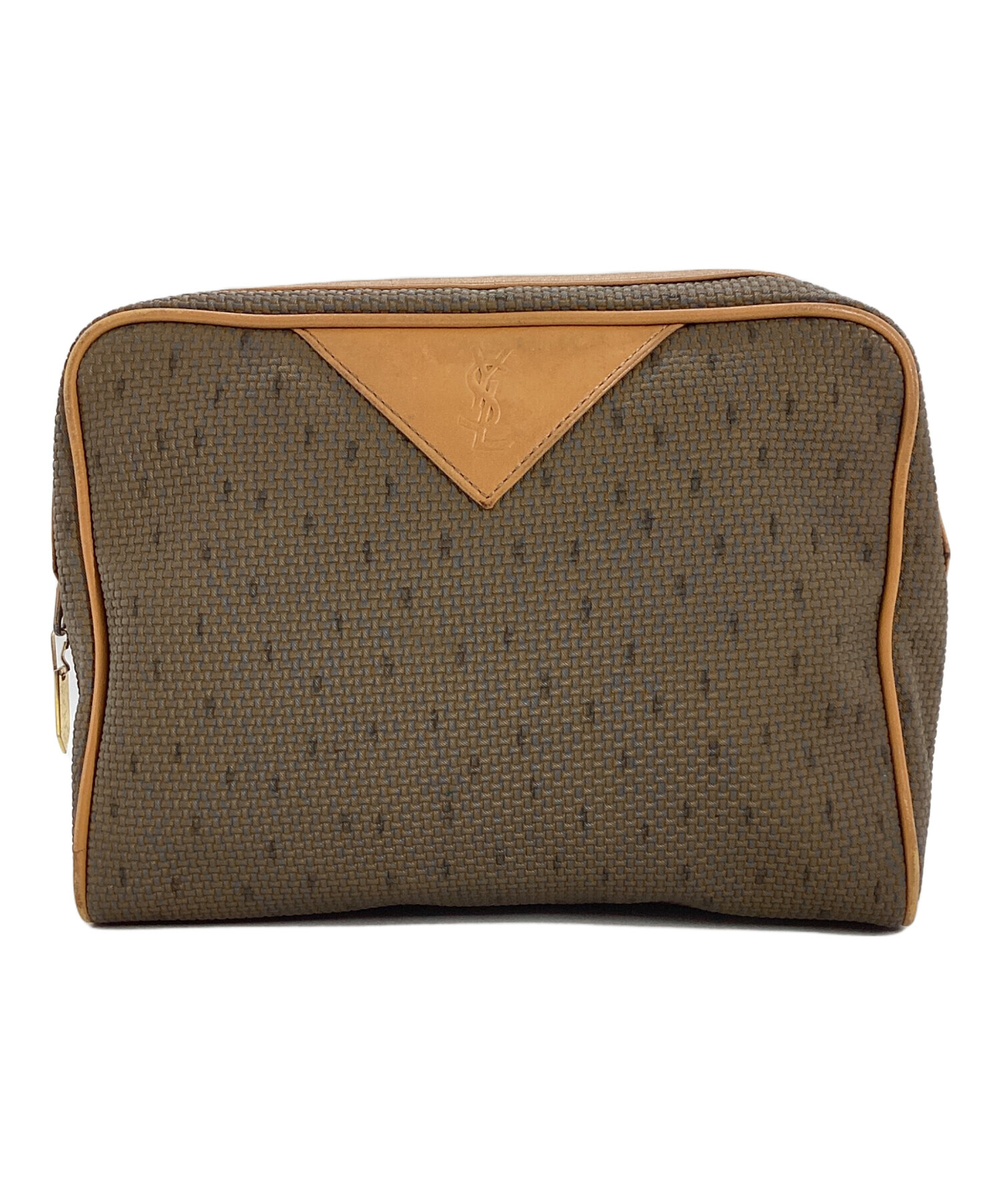 Yves Saint Laurent ヴィンテージクラッチバッグ 中古・古着通販】Yves Saint Laurent (イヴサンローラン) クラッチ