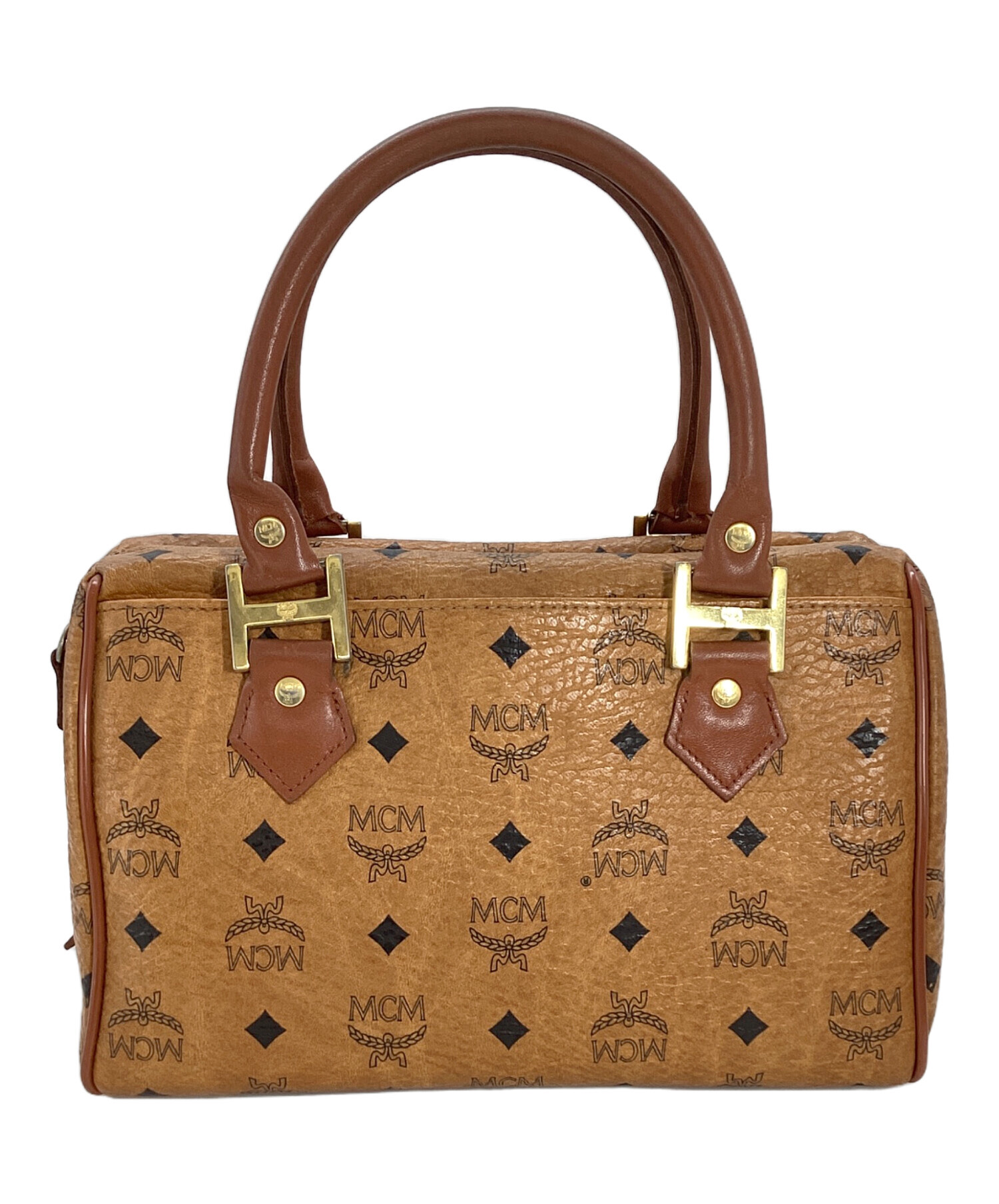 中古・古着通販】MCM (エムシーエム) エムシーエム ミニボストンバッグ