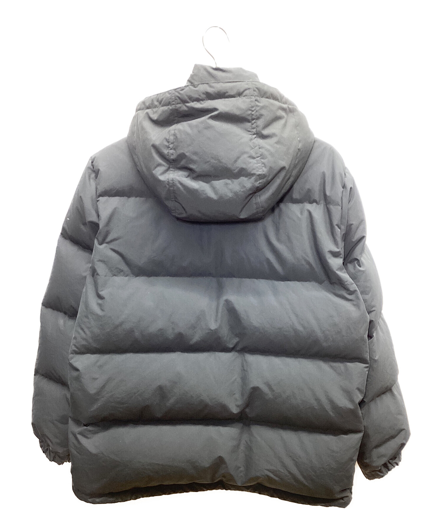 DANTON グレー ダウンジャケット 中古・古着通販】DANTON (ダントン) ダウンジャケット ブラック サイズ