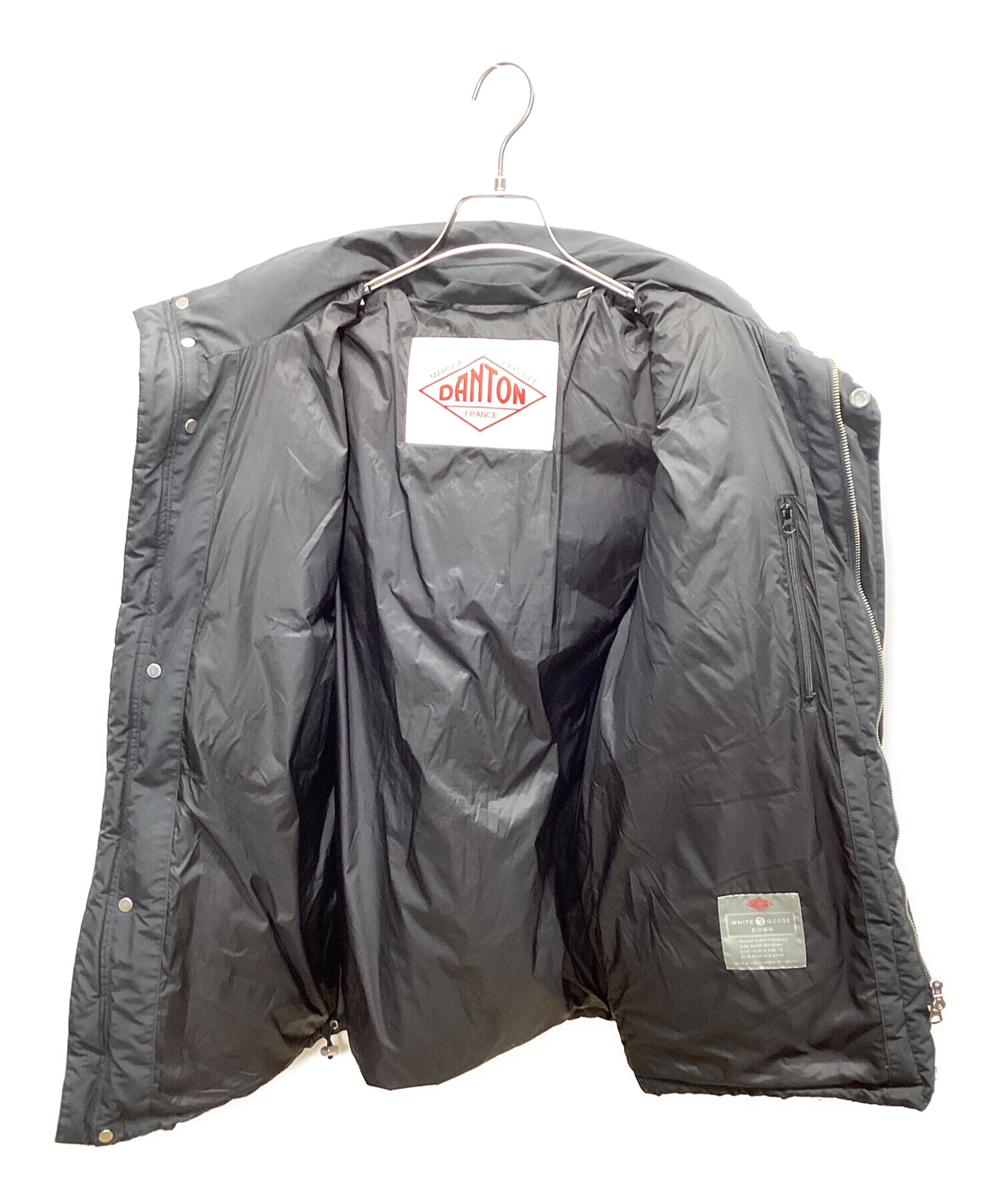 中古・古着通販】DANTON (ダントン) ダウンジャケット ブラック サイズ