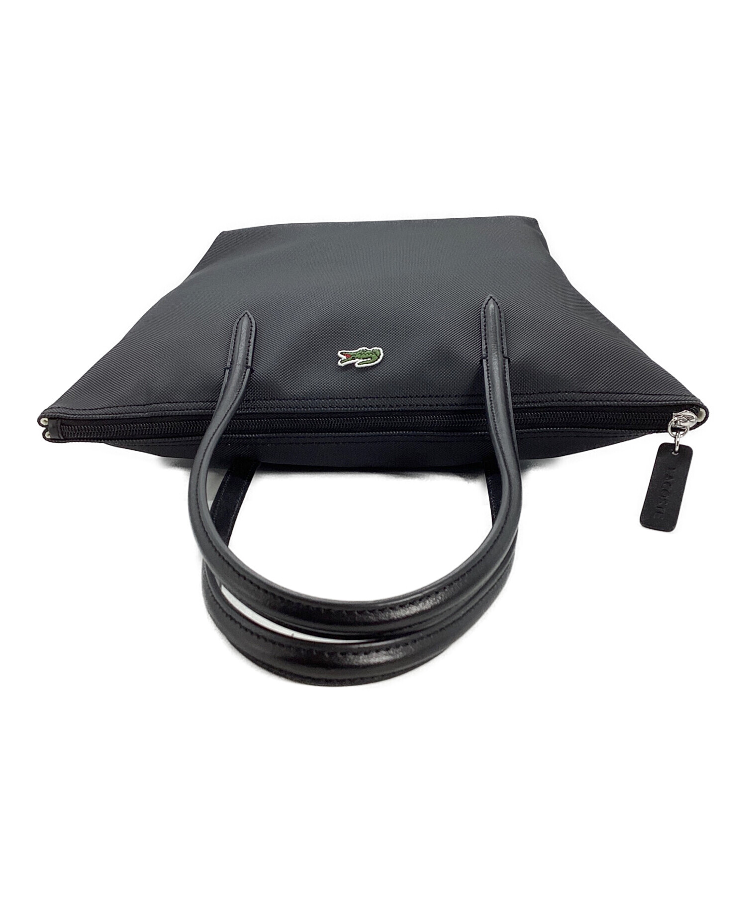 中古・古着通販】LACOSTE (ラコステ) トートバッグ ブラック｜ブランド 