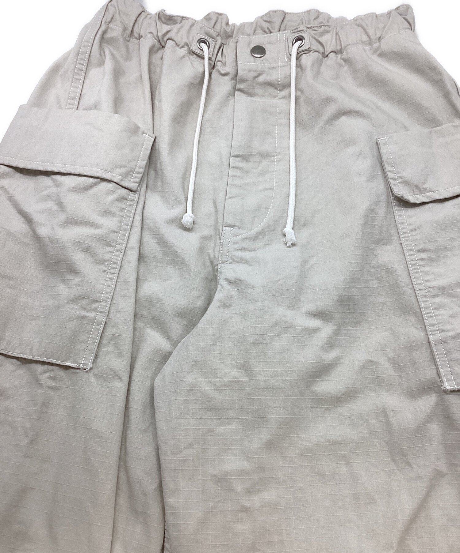中古・古着通販】AUTHEN (オーセン) カーゴパンツ ベージュ サイズ:S 